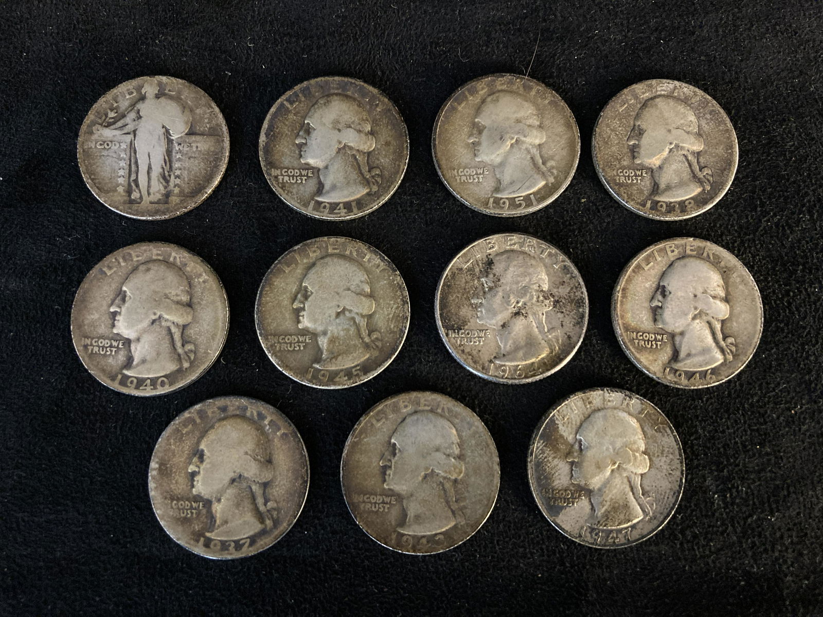 Group of Silver Washington Headquarters (1 of 8)