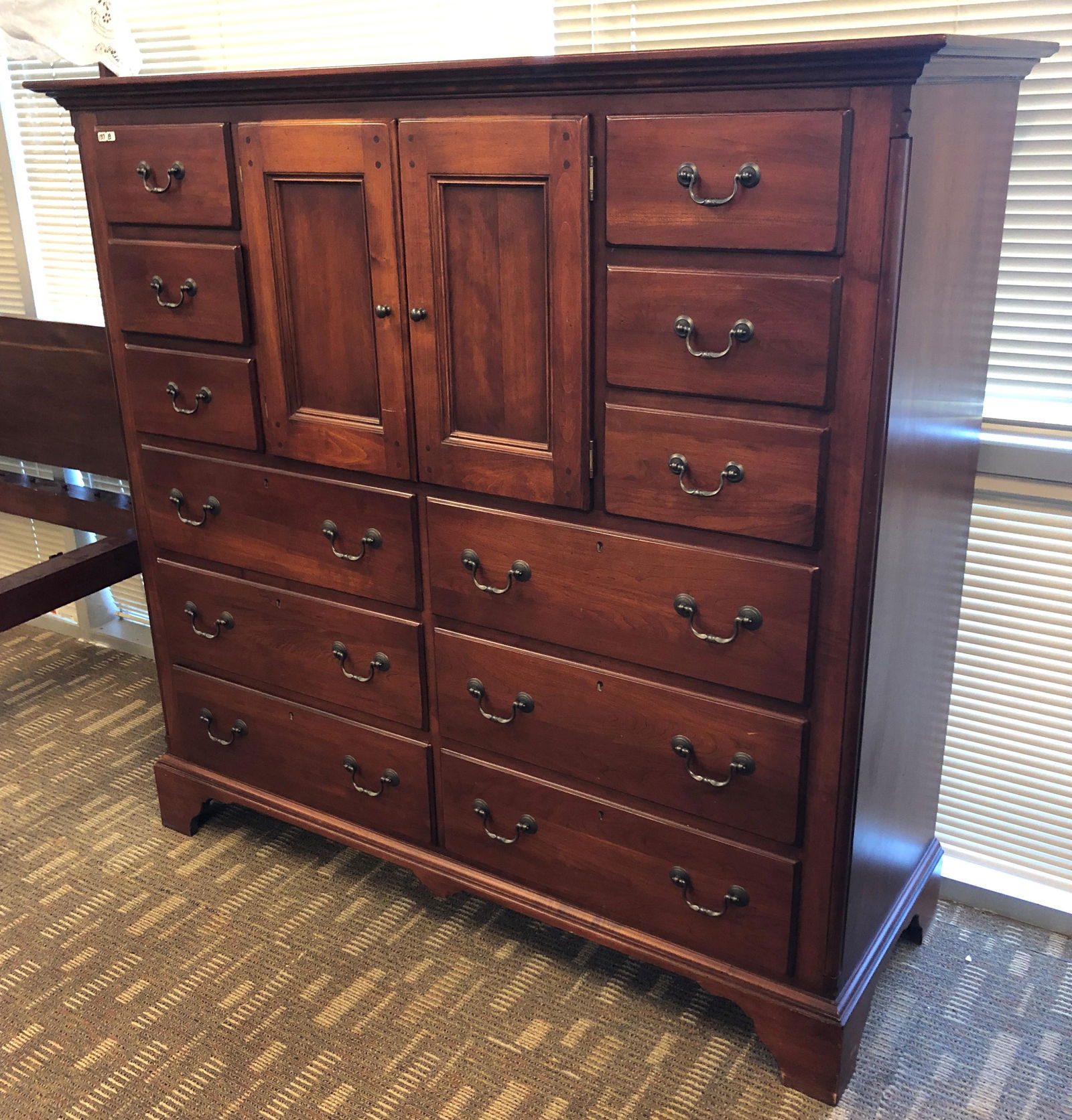 Lexington House Cherry Colonial Gentleman's Chest (1 of 7)