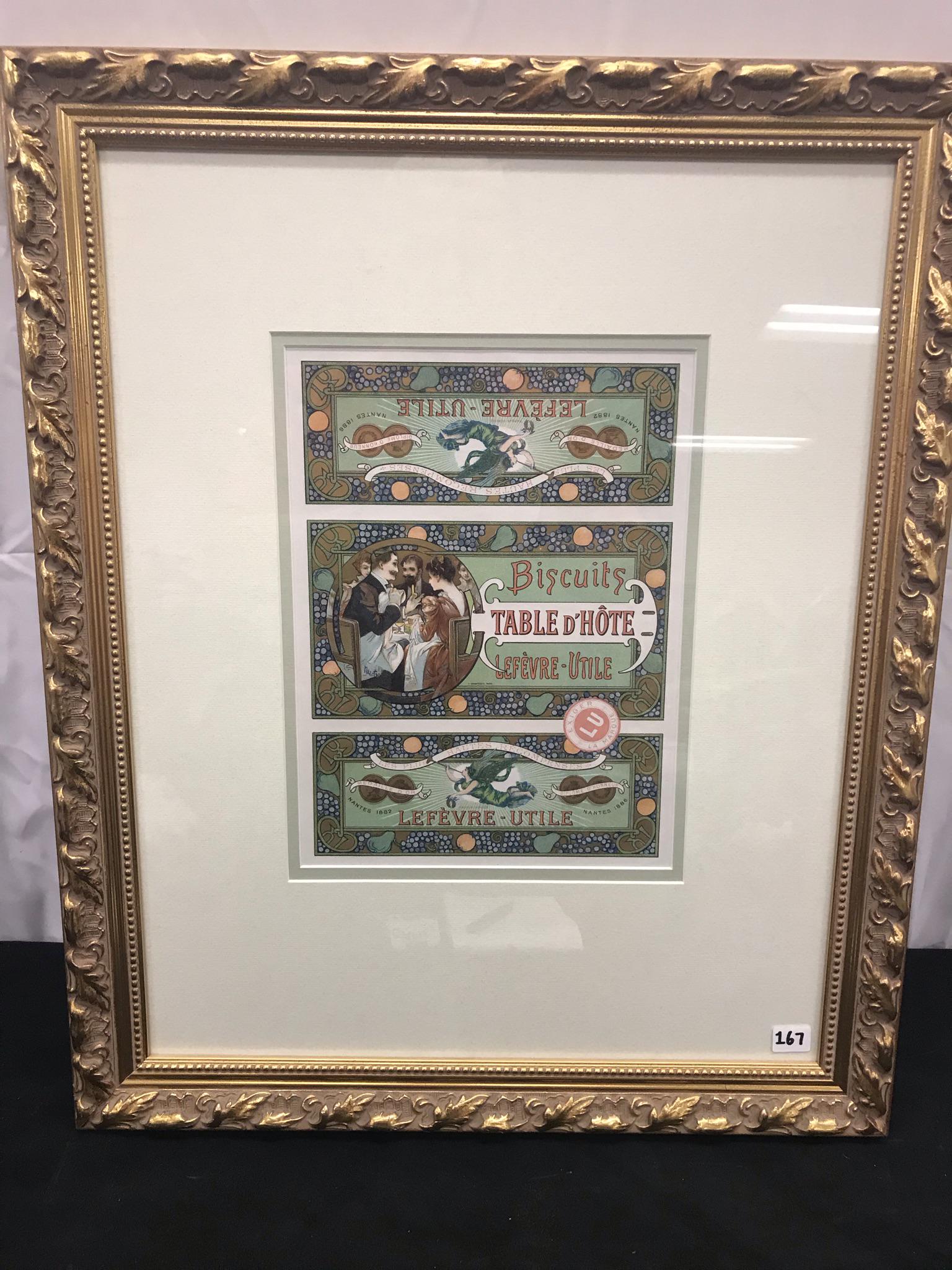 Original 1890s French Alphonse Mucha Letterpress Print (1 of 6)