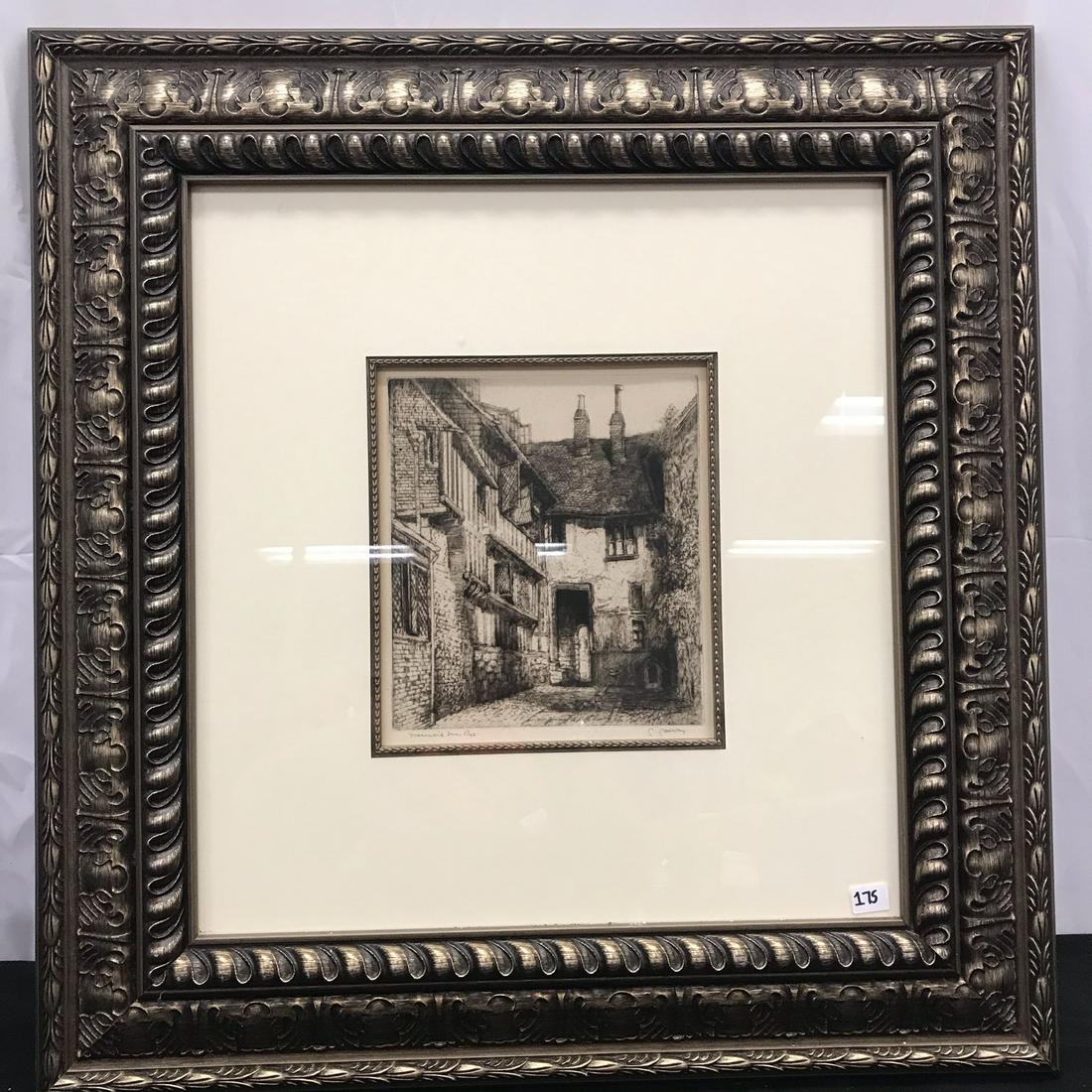 English Engraving Of Famous Haunted Mermaid Inn, Rye (1 of 6)