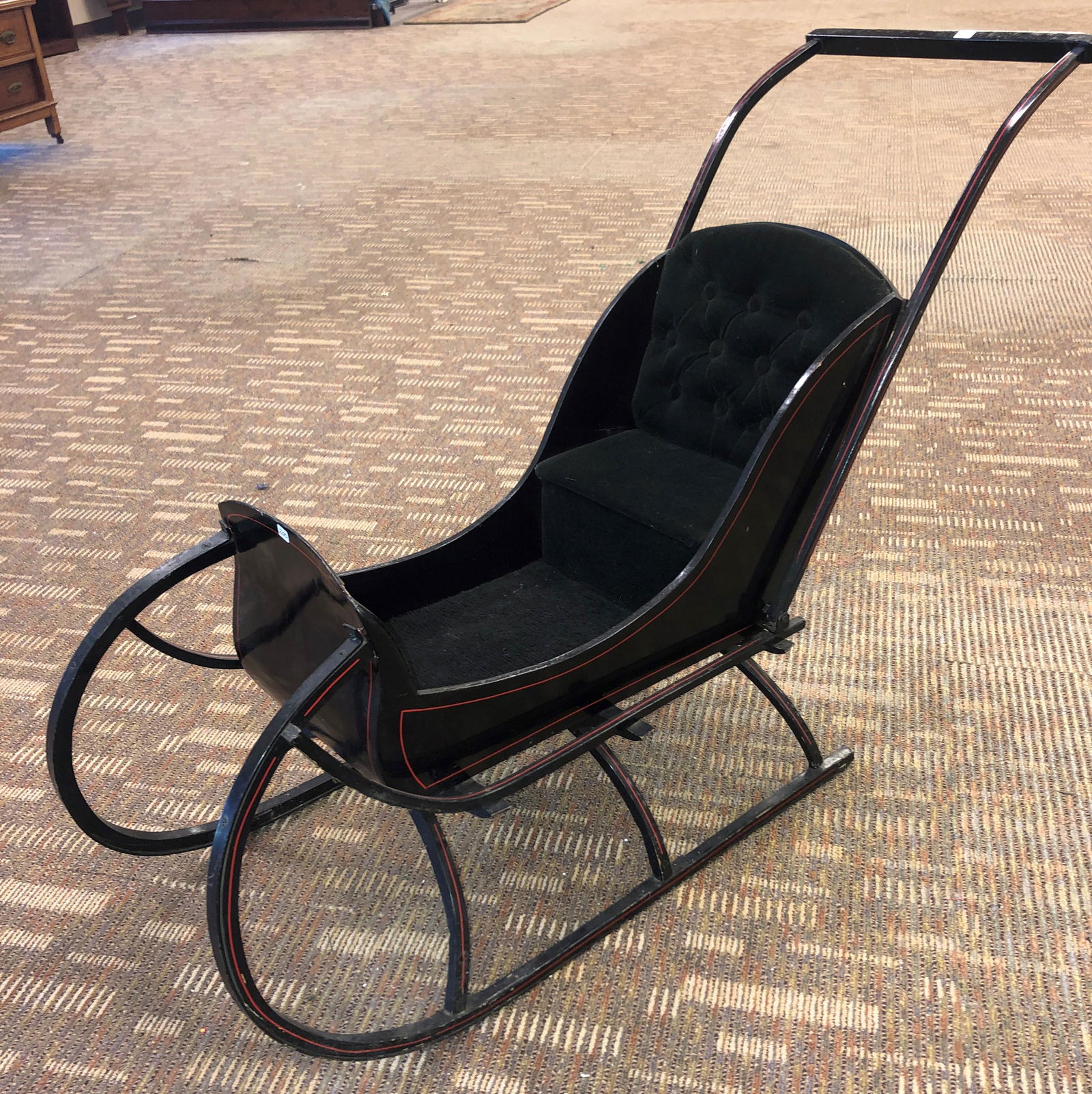 Youth-Sized Victorian Sled (1 of 5)