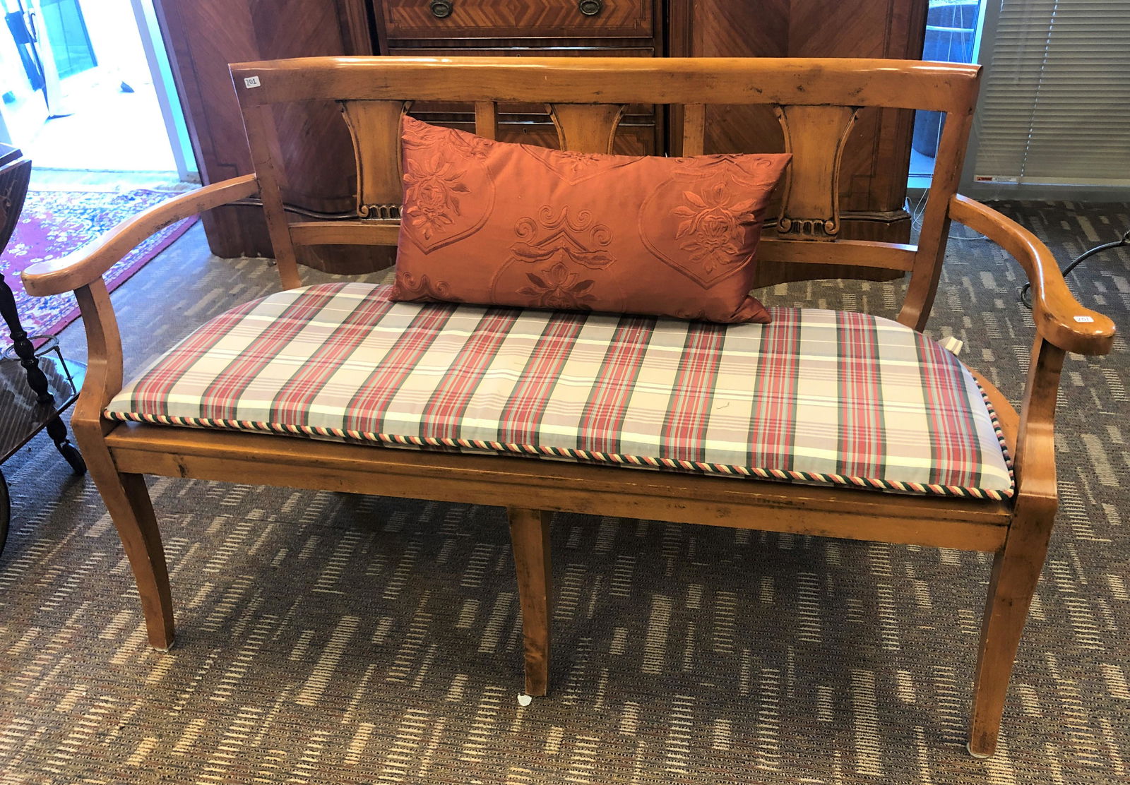 Biedermeier-Style Bench (1 of 6)