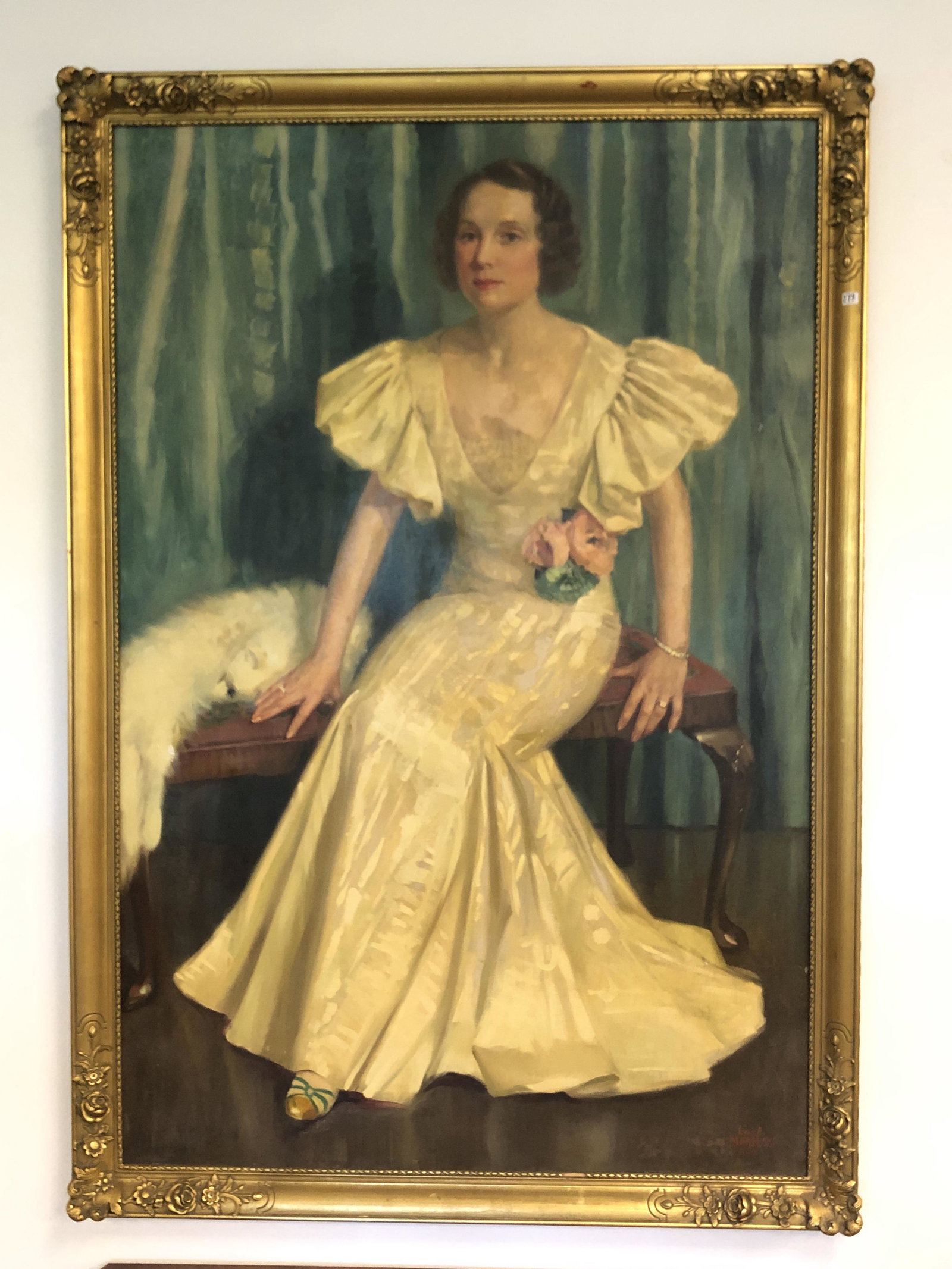 Leon Makelski Oil on Canvas Life-Size Portrait (1 of 6)