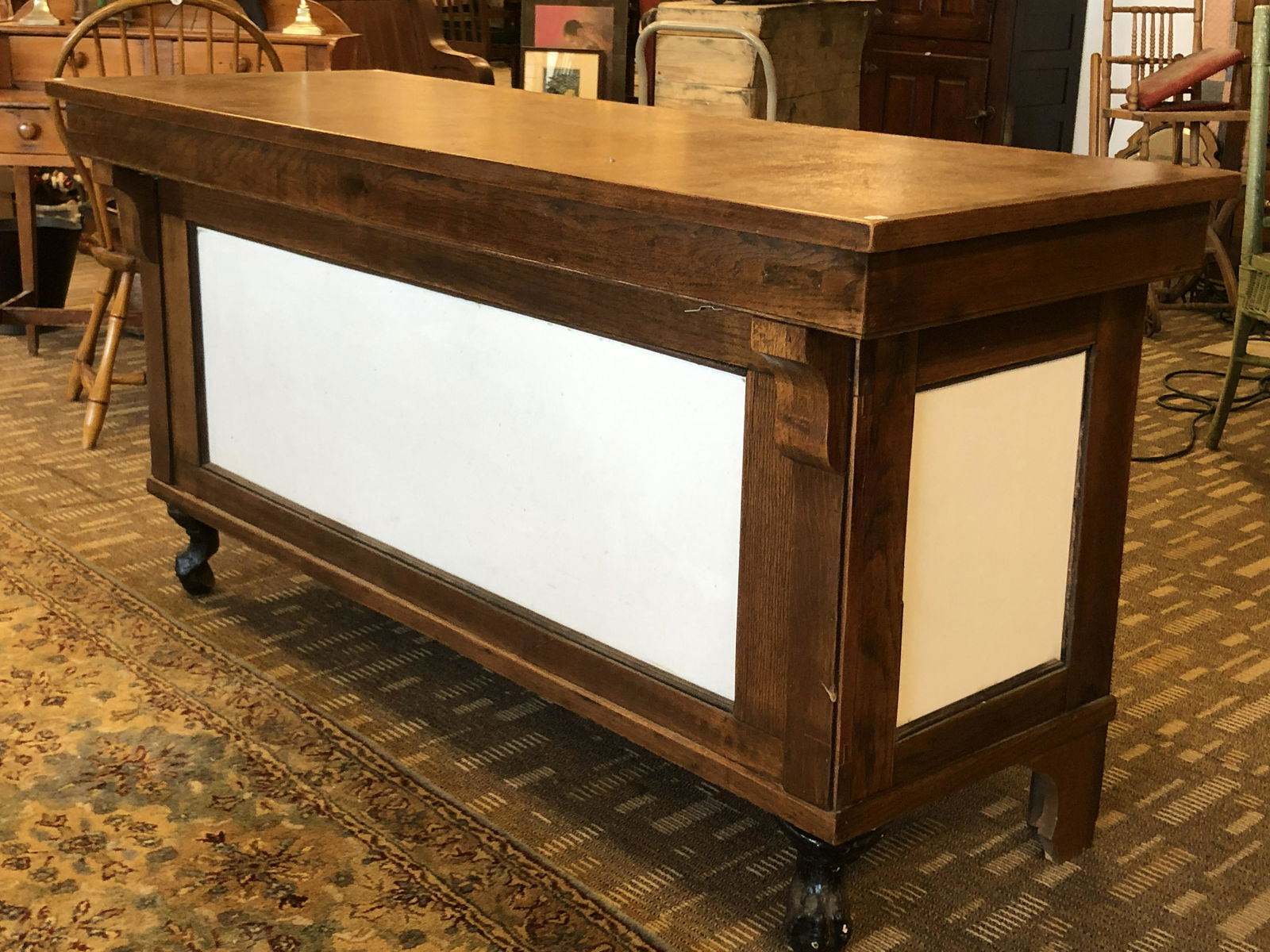 Claw Foot Double-Door Store Counter (1 of 7)