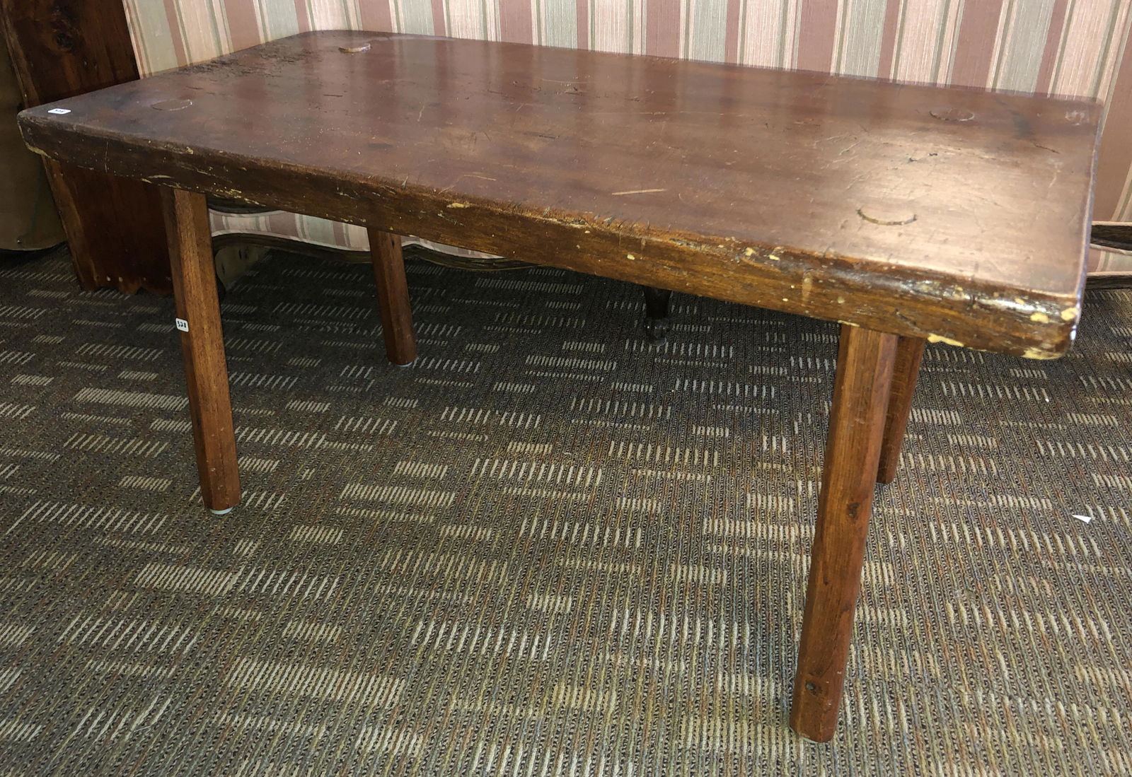 Peg-Leg Table or Stool (1 of 5)