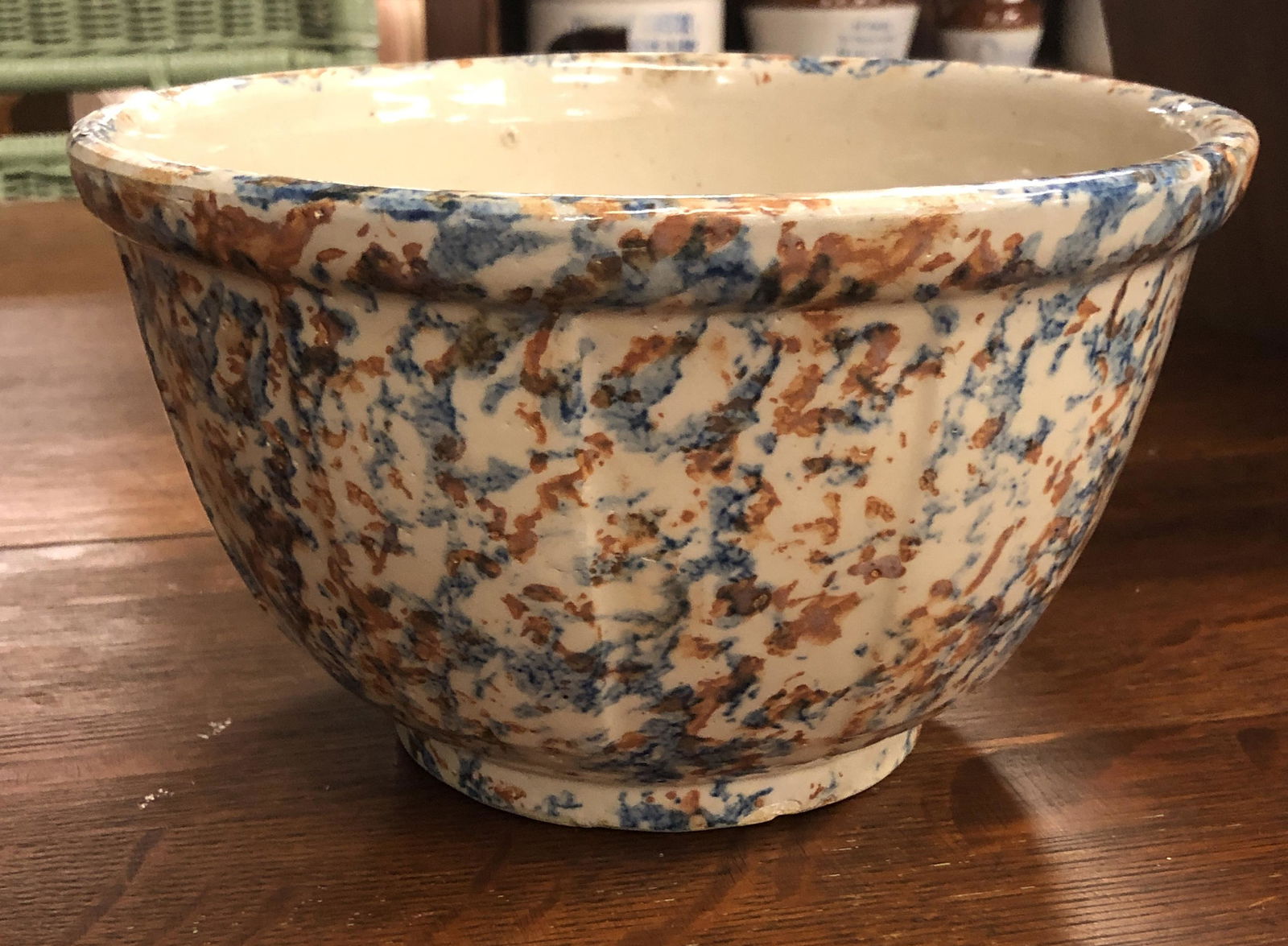 Advertising Spongeware Mixing Bowl (1 of 4)