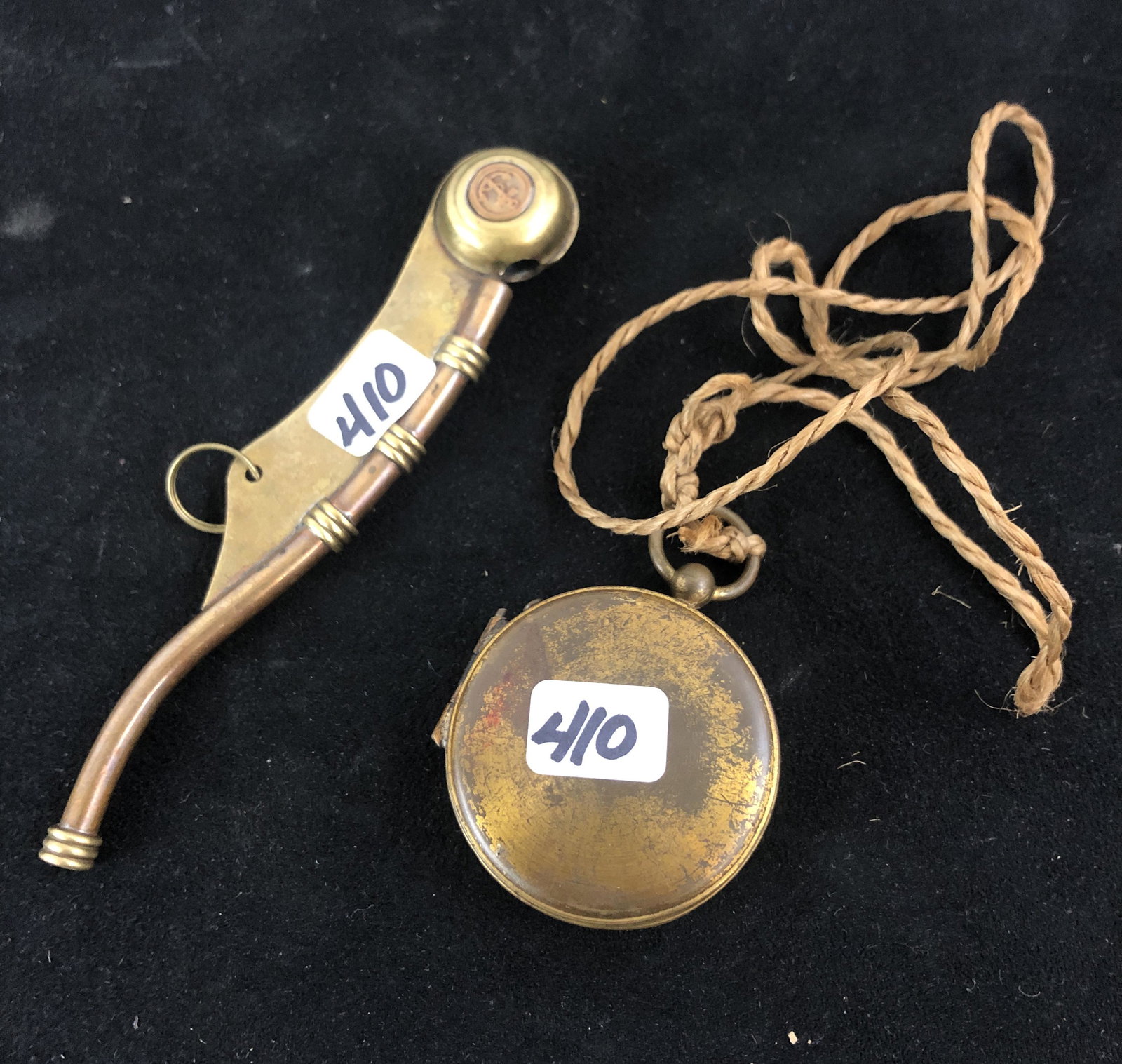 WWI Navy Whistle and Compass (1 of 5)