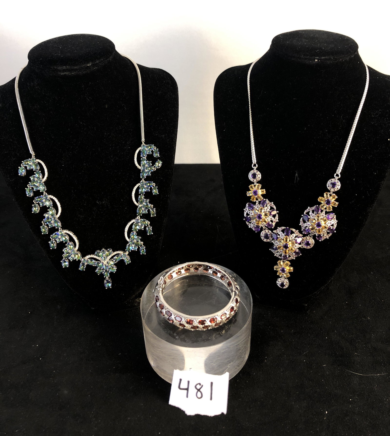 Sterling Bracelet and 2 Necklaces (1 of 6)