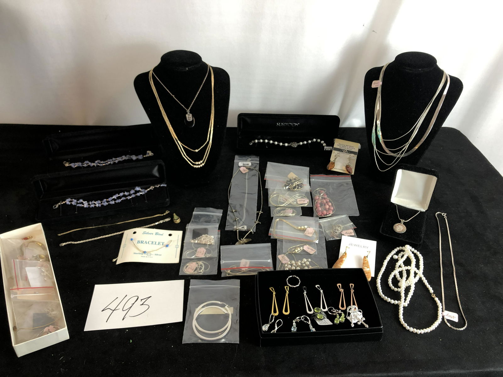 Large Lot of Assorted Sterling Jewelry (1 of 6)