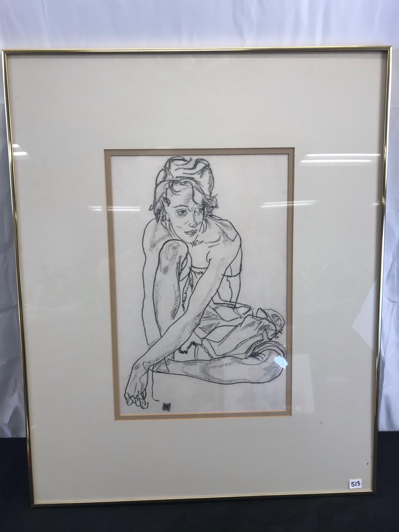 Egon Schiele Reproduction Art Print (1 of 4)
