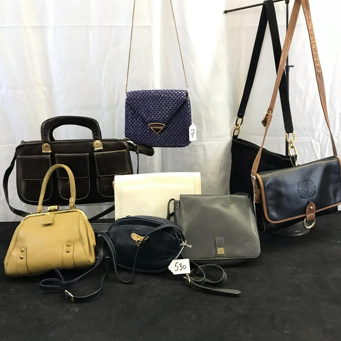 Vintage Leather Bags, Ricci, Cardin, More (1 of 8)