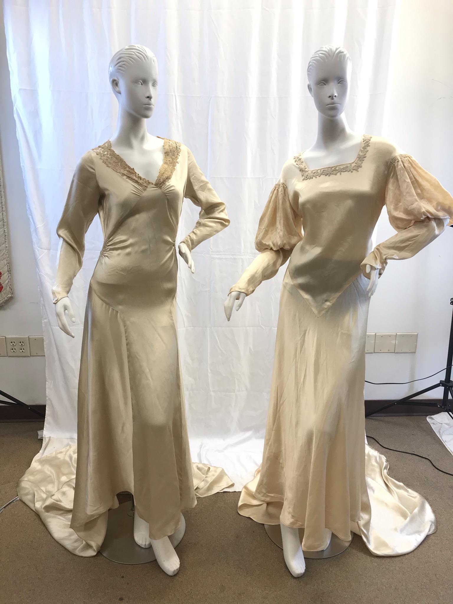 1930's Bias Cut Wedding Dresses (1 of 18)