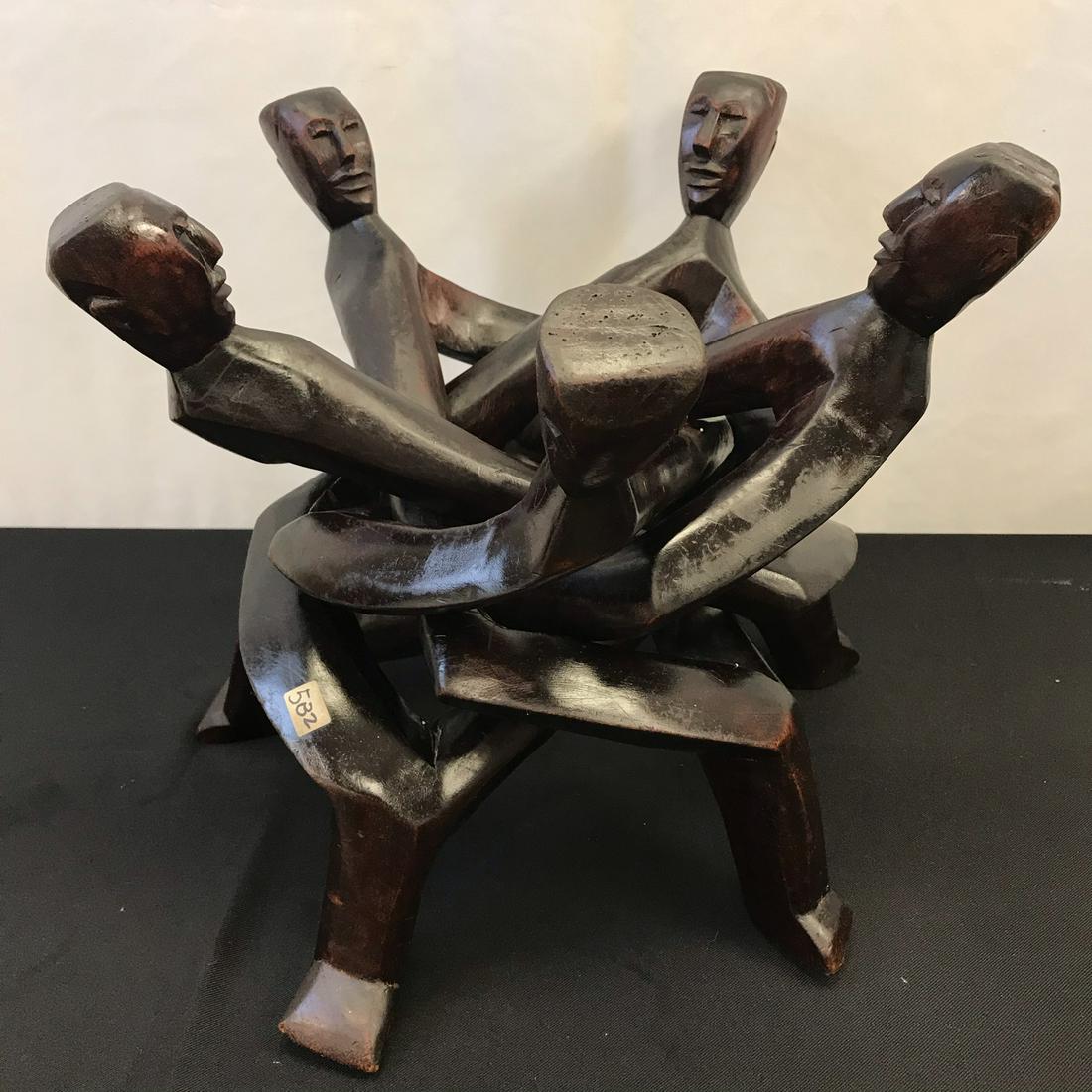 Ghana Unity Circle Sculpture and Bowl (1 of 8)