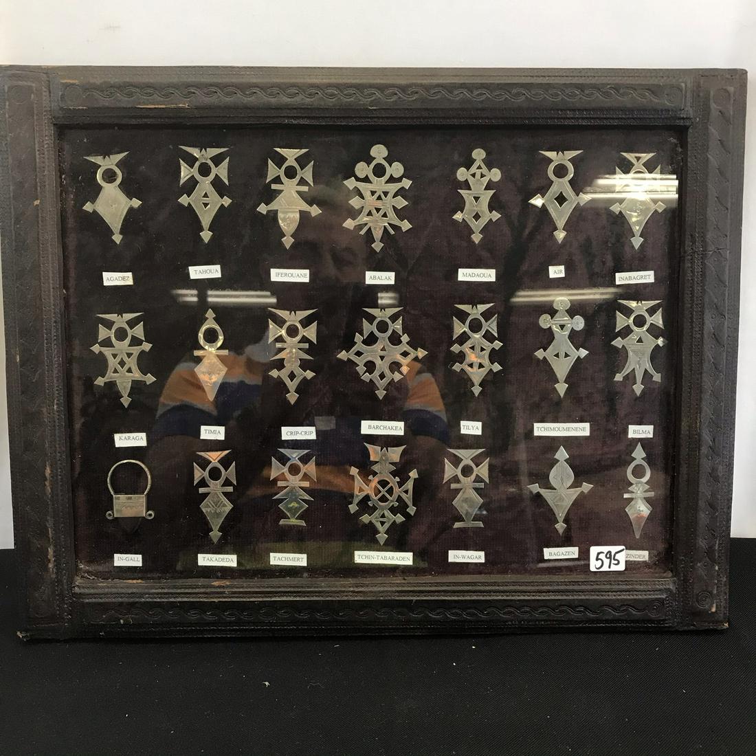 21 Silver 1900's Niger Talisman/Crosses (1 of 7)