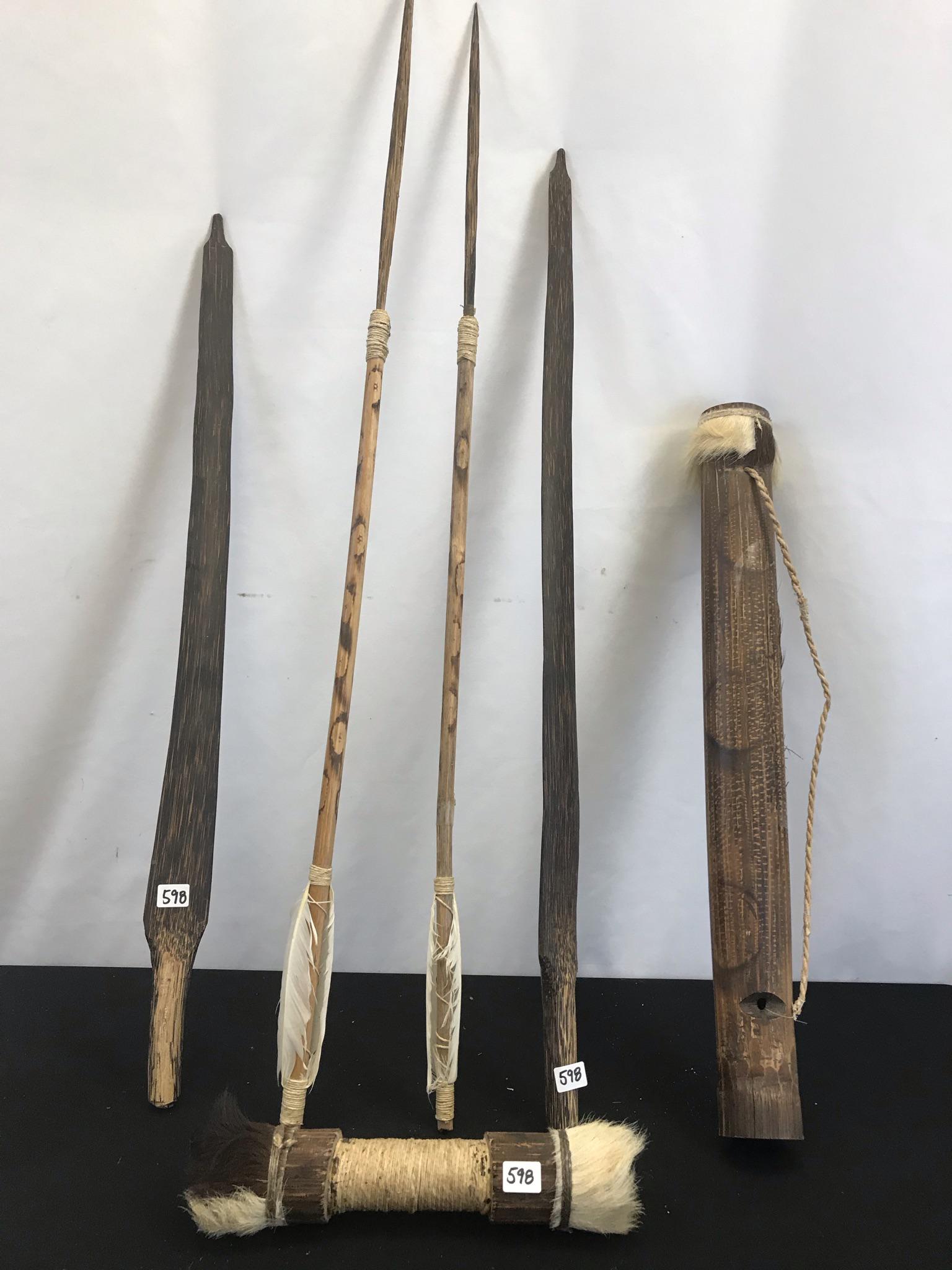 African Tribal Bows and Arrows (1 of 7)