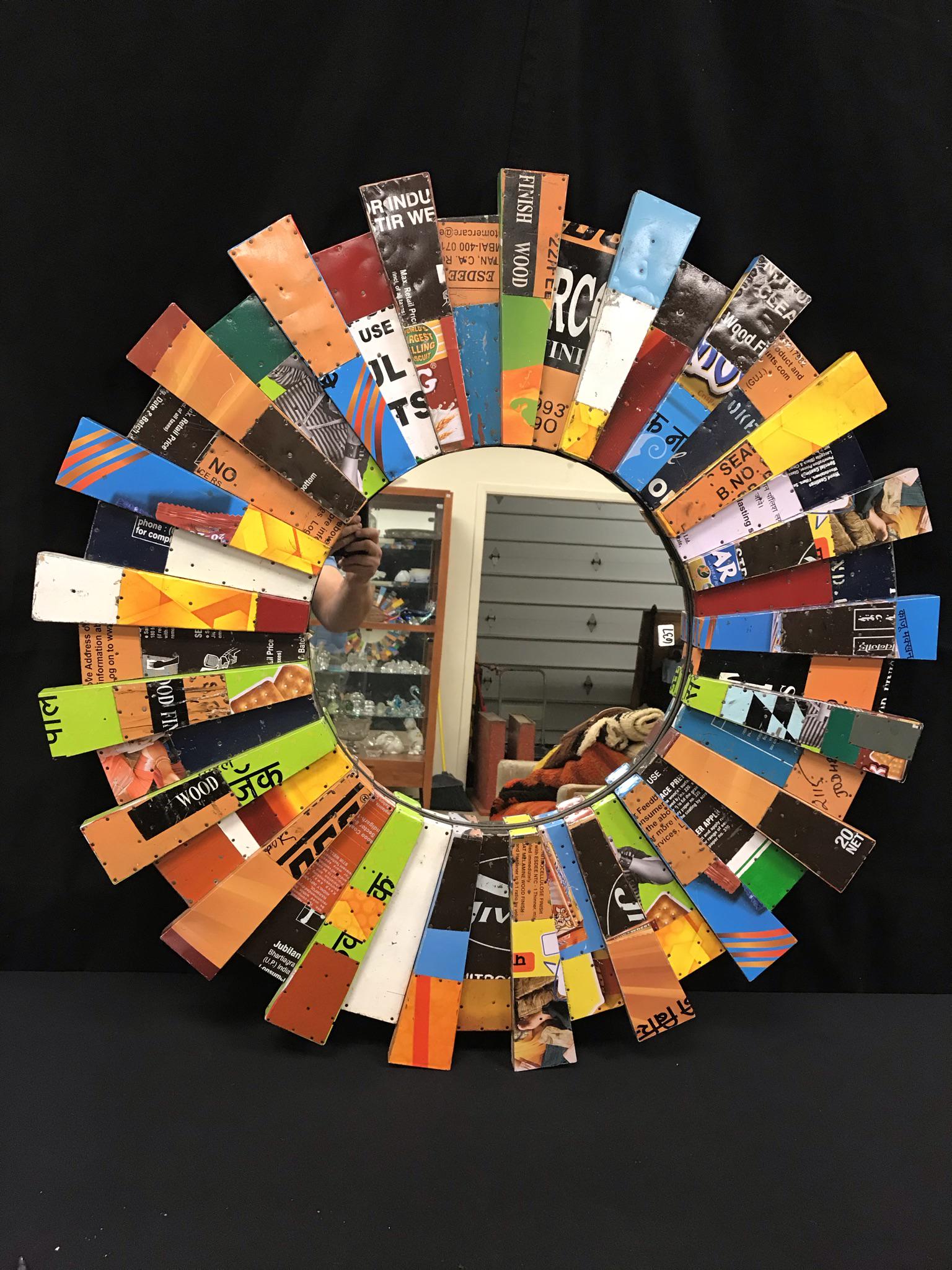 Contemporary Metal Magazine Mirror (1 of 4)