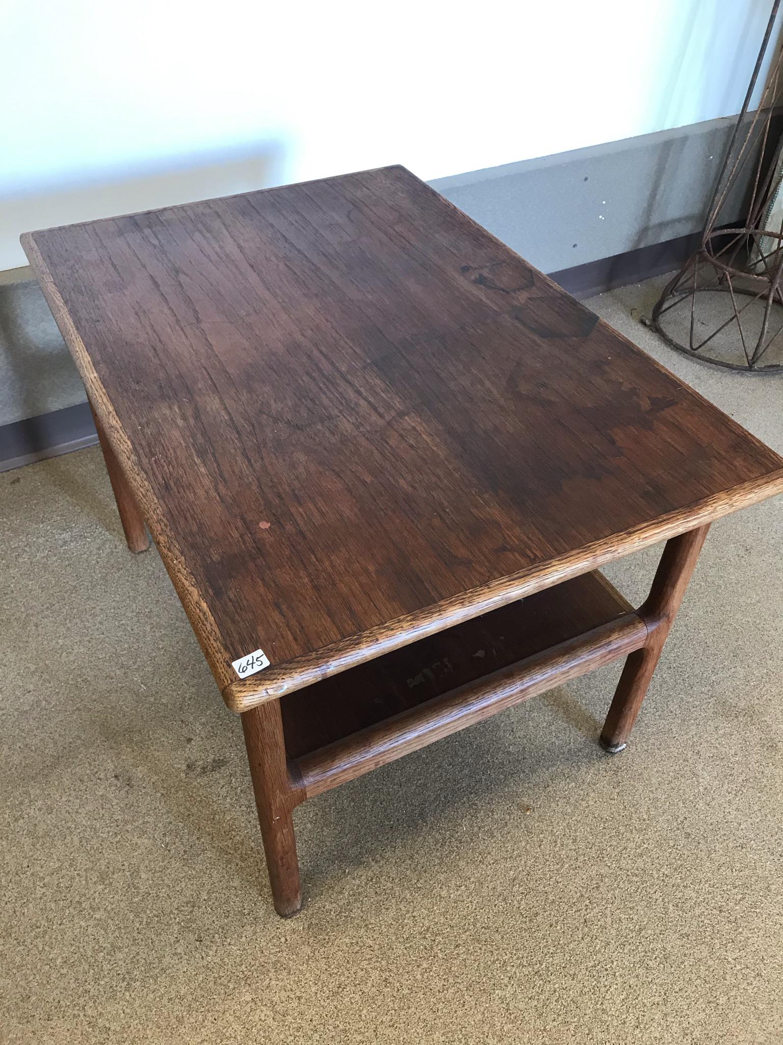 Mid Century Teak Occasional Table (1 of 5)
