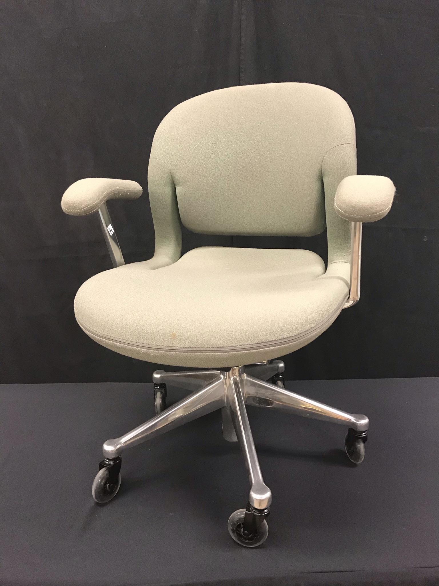 Heman Miller Grey Upholstered Chair (1 of 5)