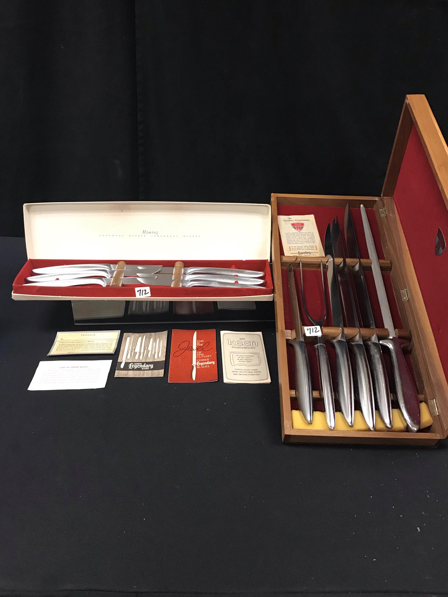 2 Sets Of MCM Gerber Knives (1 of 10)