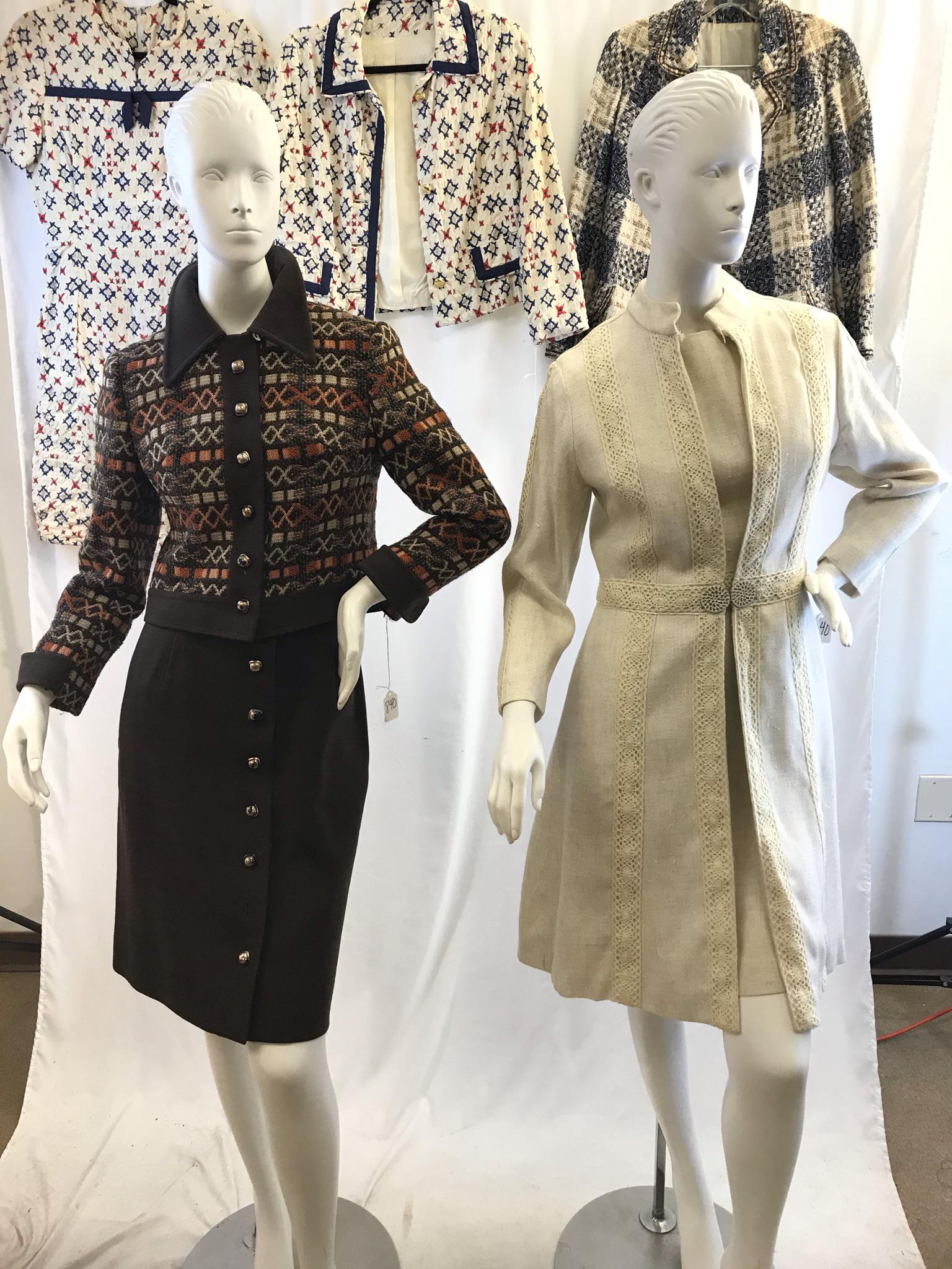 Group of 70's 2pc Ladies Suits & Dresses (1 of 15)