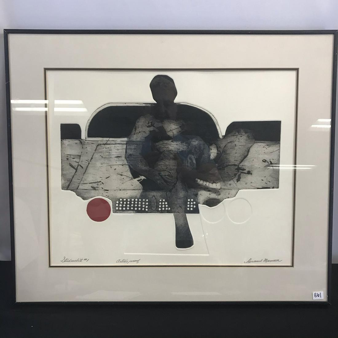 Howard Munson Pop Art Aquatint (1 of 9)