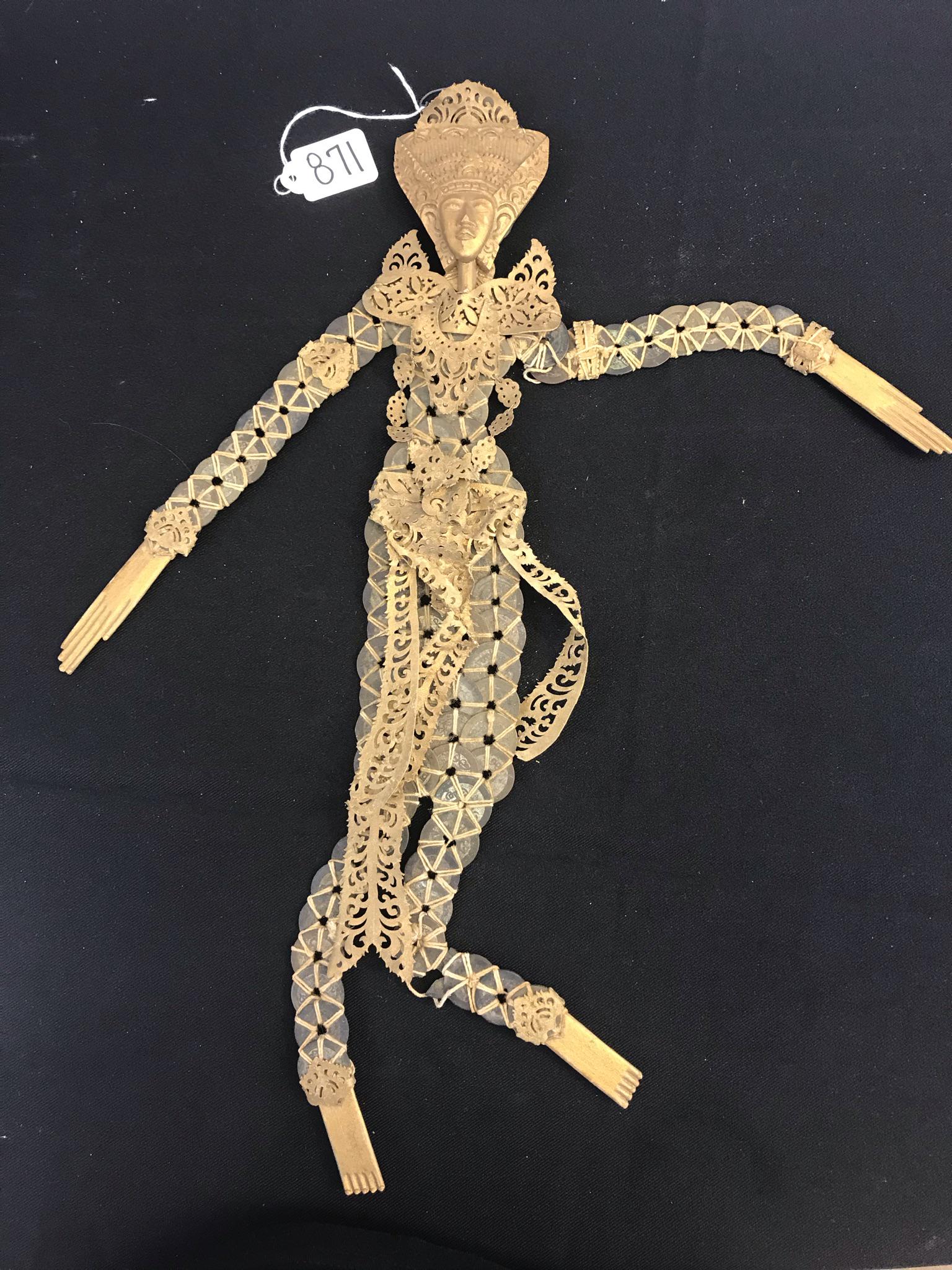 Balanese Coin Figure, Mid 20th Century (1 of 10)