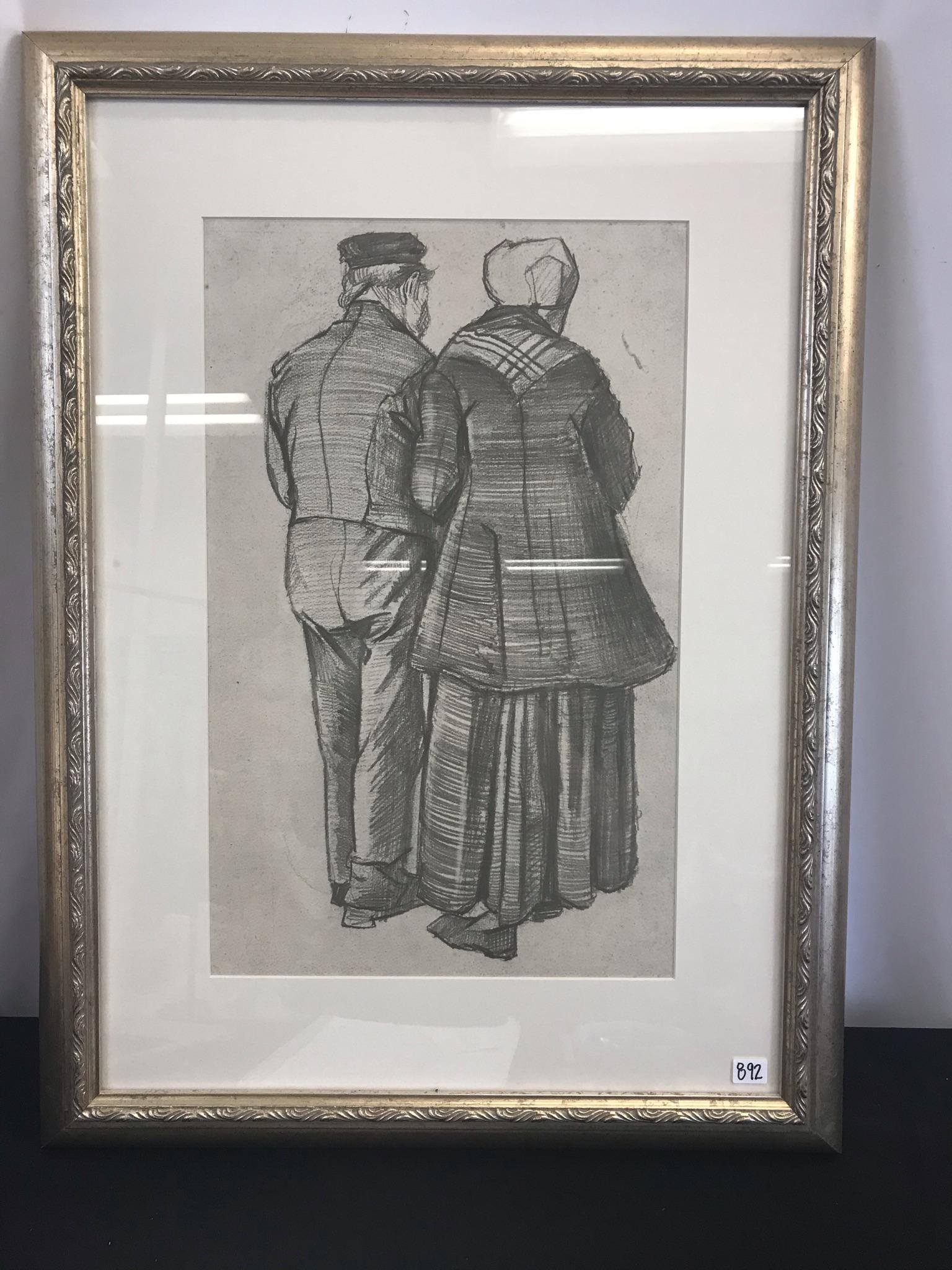 Vincent Van Gogh limited Edition Print c.1971 (1 of 6)