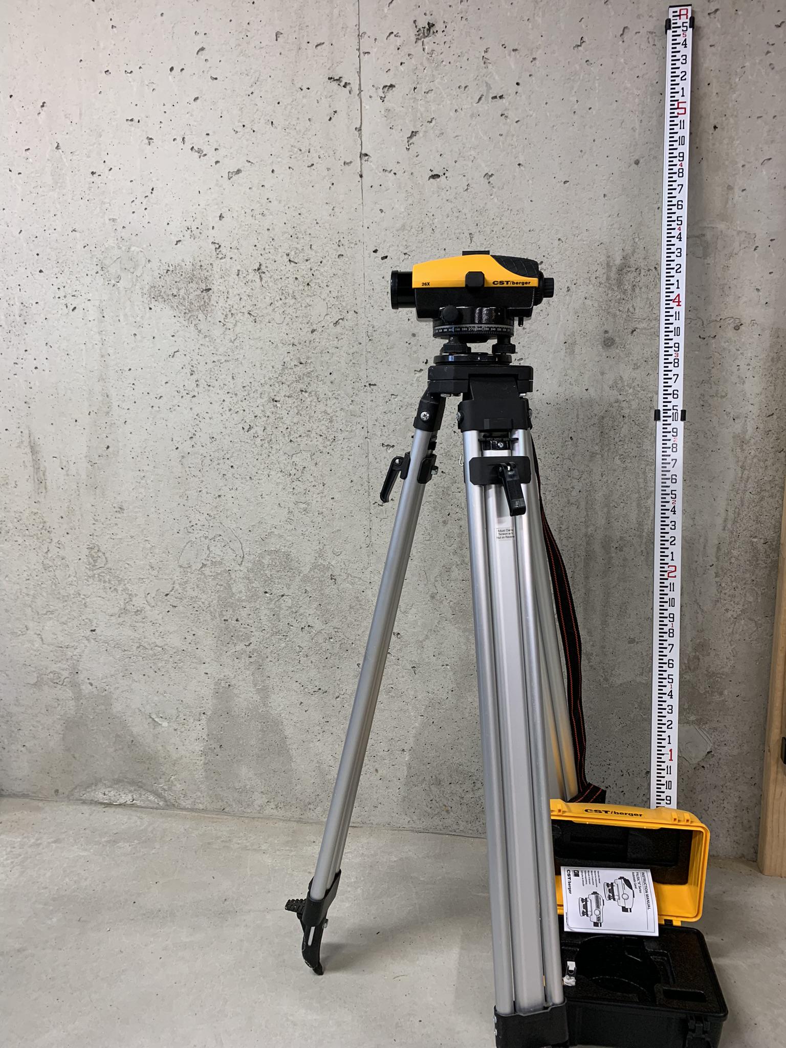 CST Berger PAL/SAL N Series Autimatic Level with Tripod and case (1 of 5)