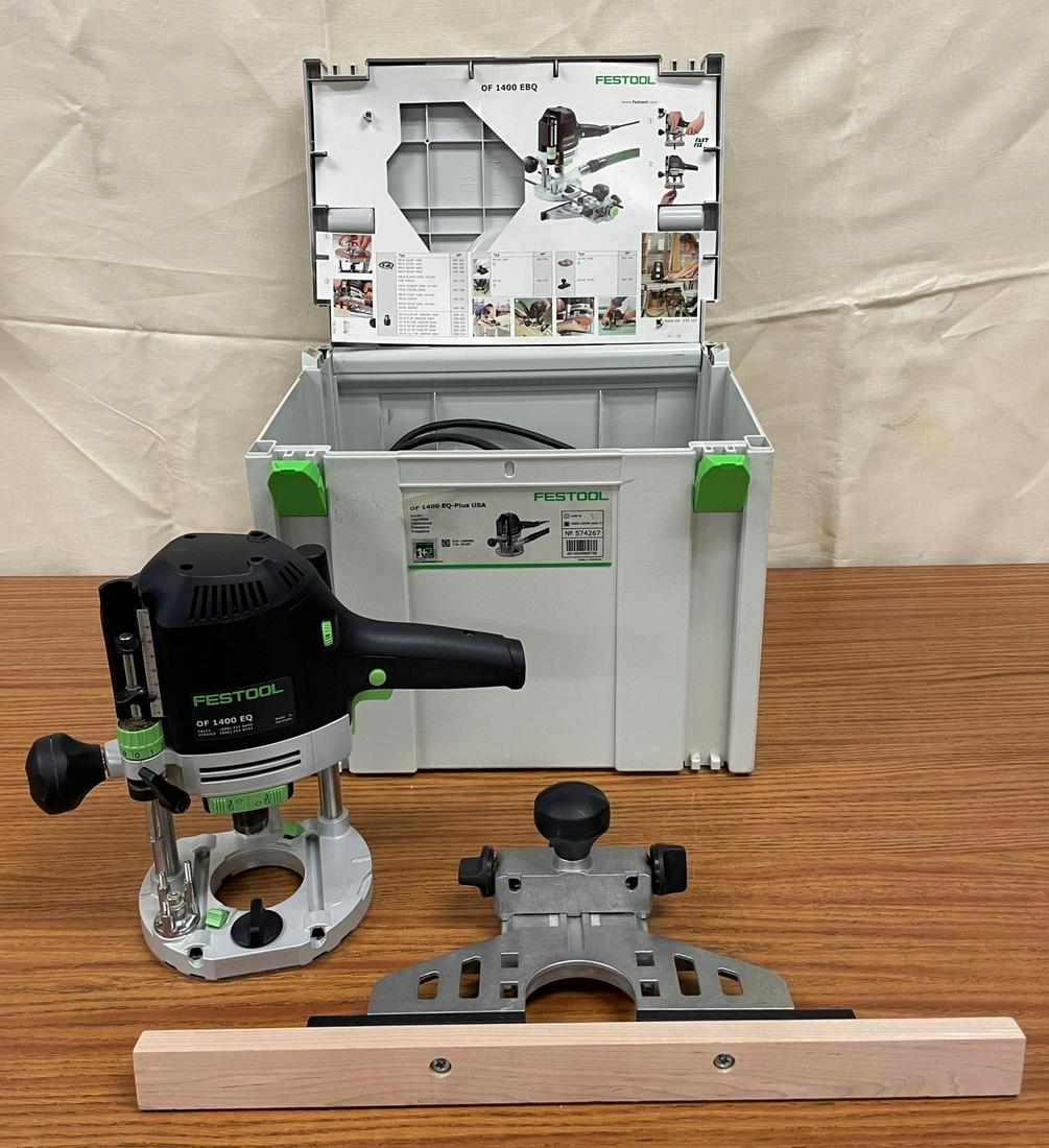 Festool Router OF 1400 EQ-Plus with case and accessories (1 of 3)