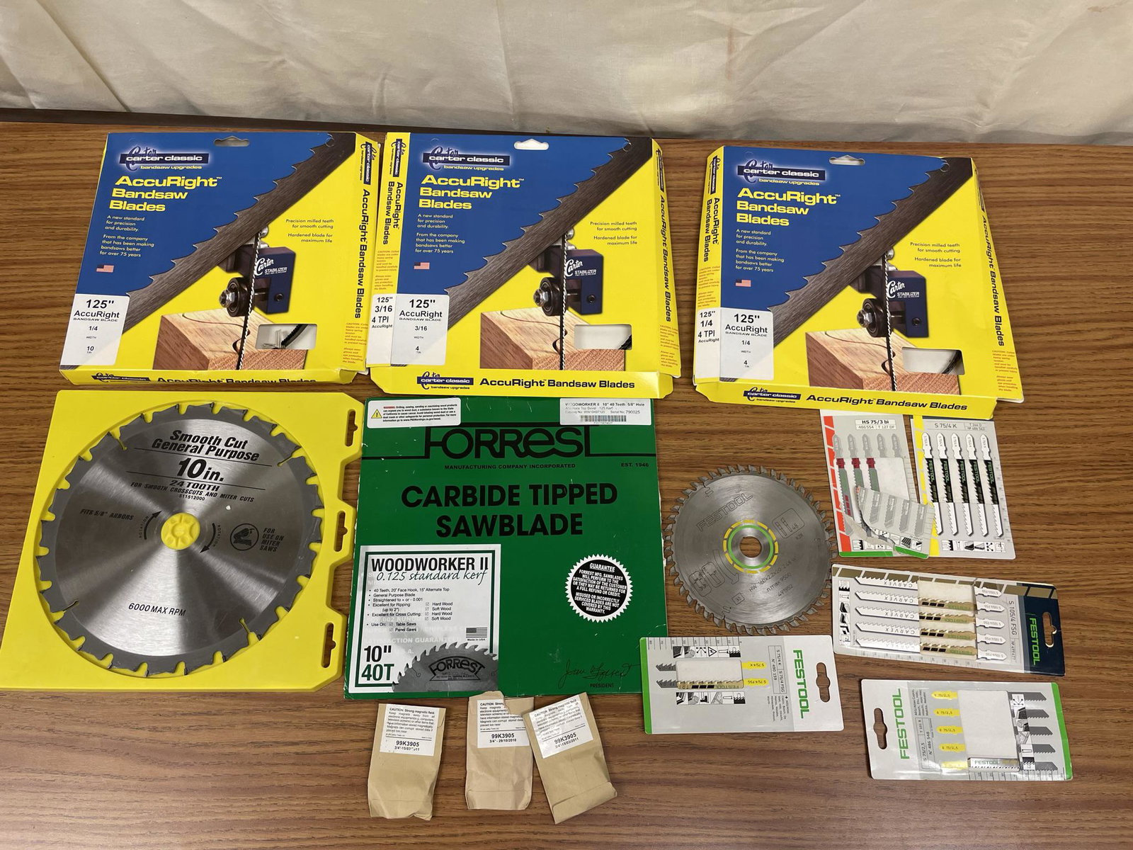 Saw Blades to include - Band Saw Blades, Jig Saw Blades, and More (1 of 1)