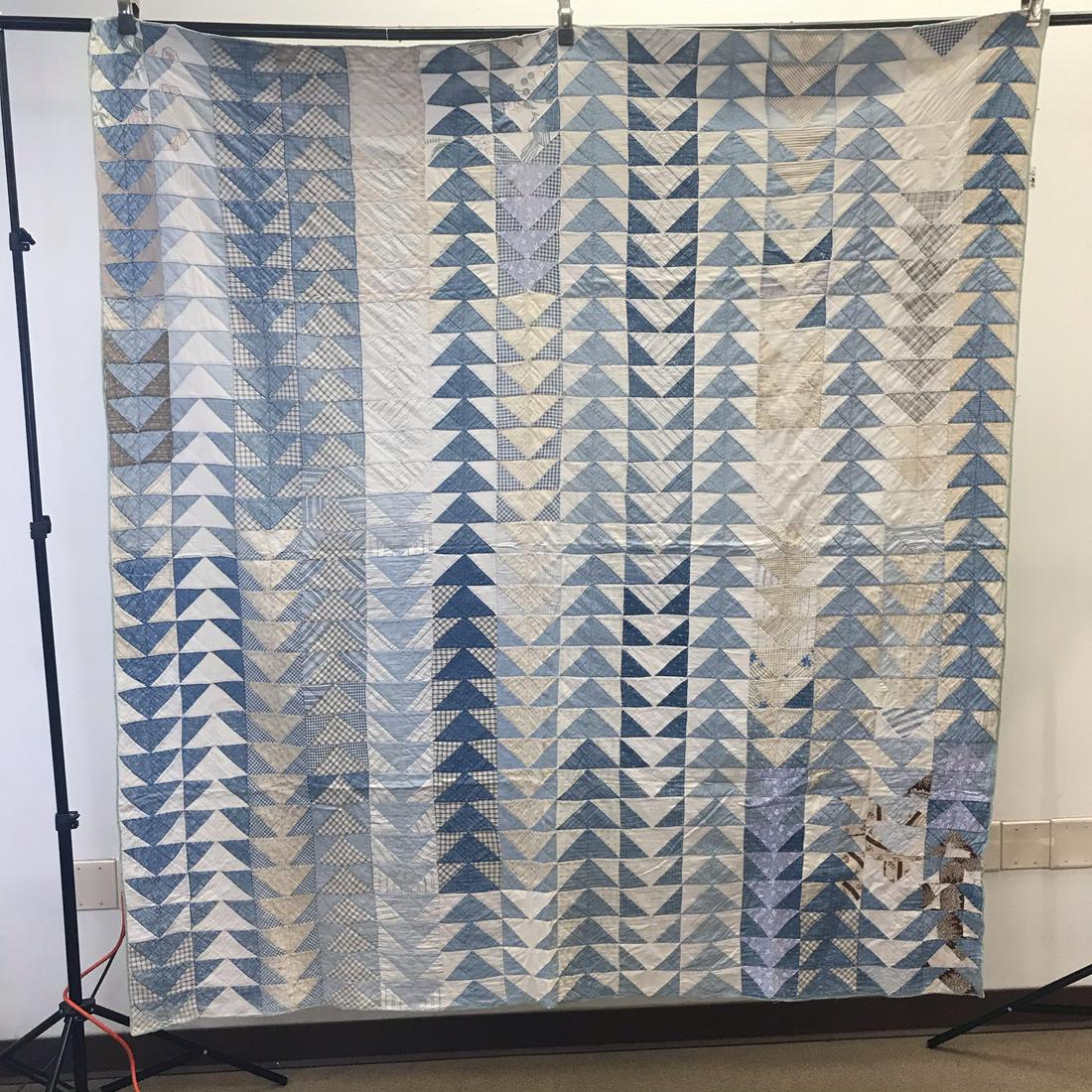 Folk Art Hand Made 1900's Quilt (1 of 8)