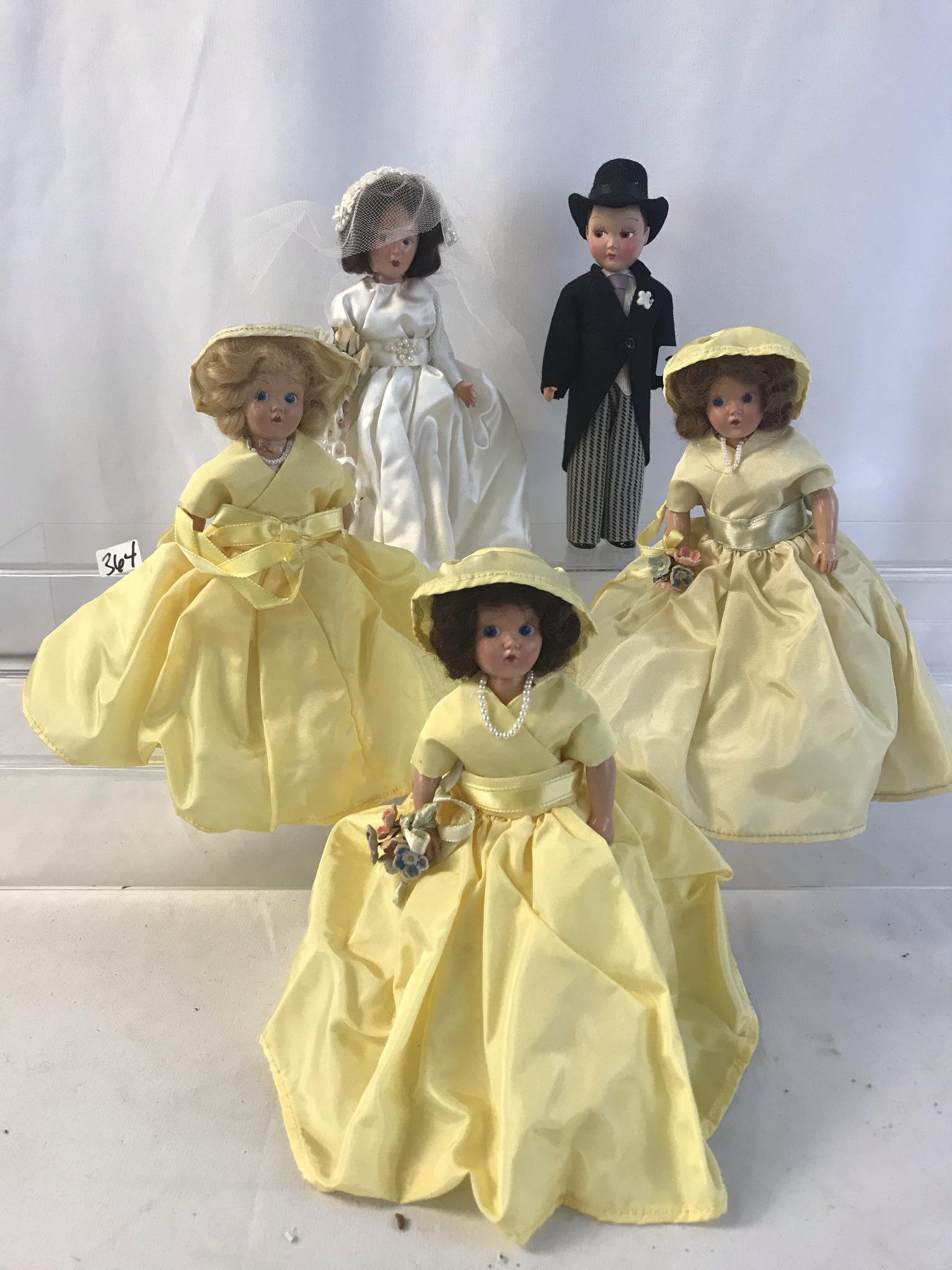 Group of 1940s Story Book Dolls (1 of 6)