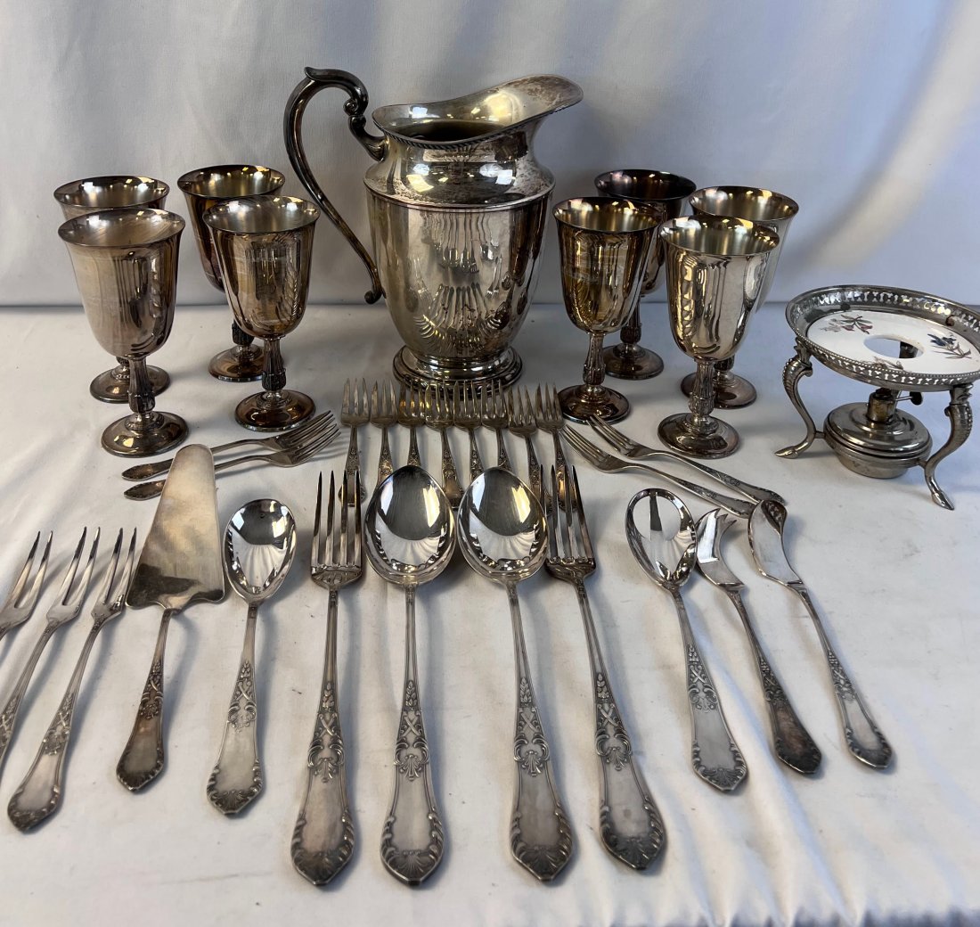 Silver Plate Goblets and More (1 of 4)
