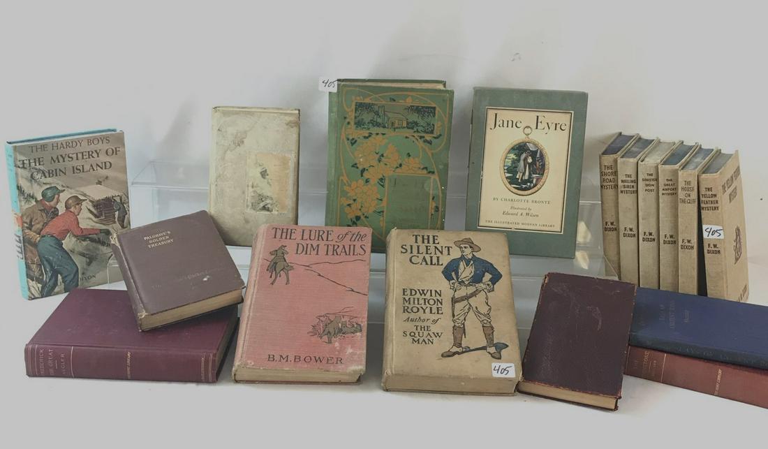 Lot of 17 Assorted Victorian and Vintage Books (1 of 8)