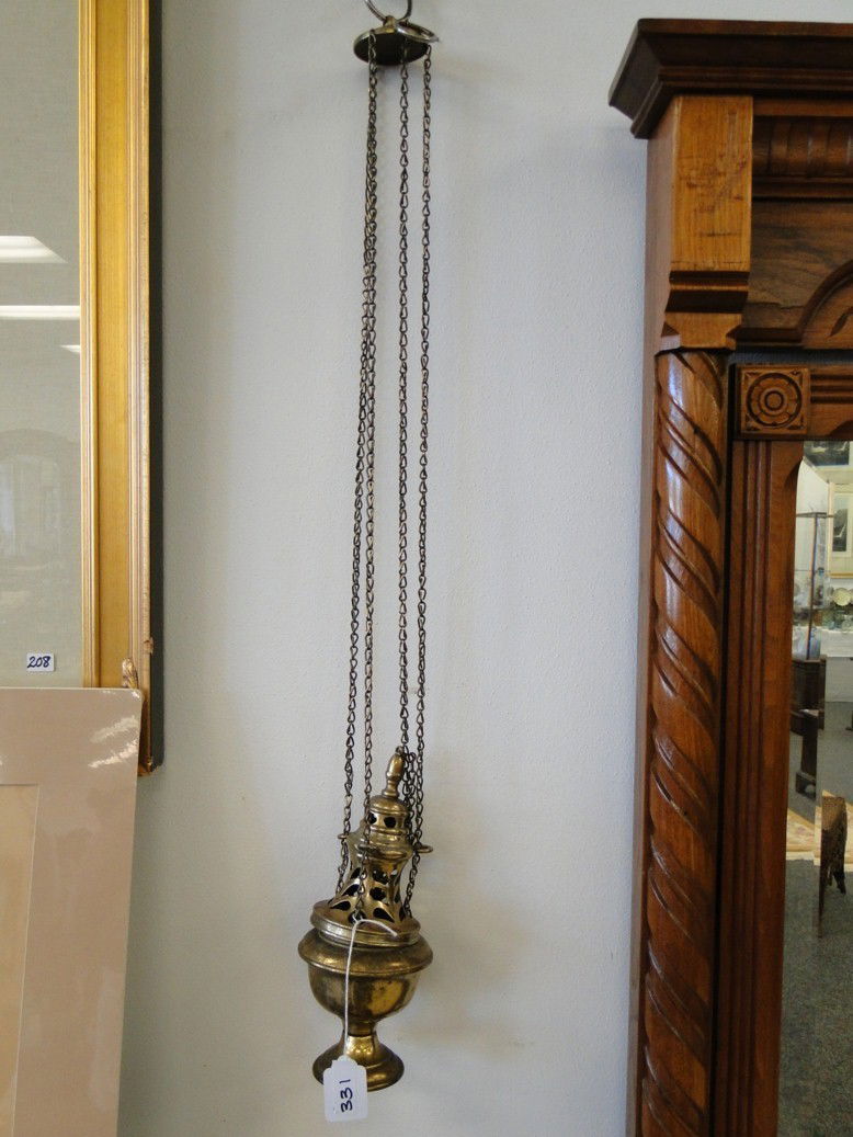 331 Swinging Catholic Church incense burner, from the Sep 15, 2011
