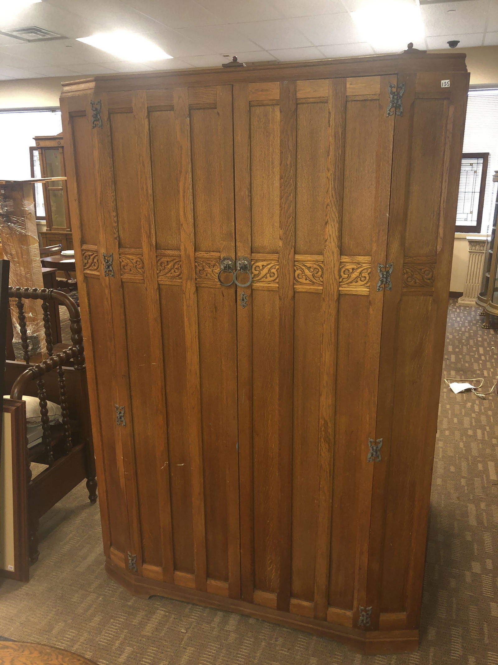 Arts and Crafts Wardrobe (1 of 7)