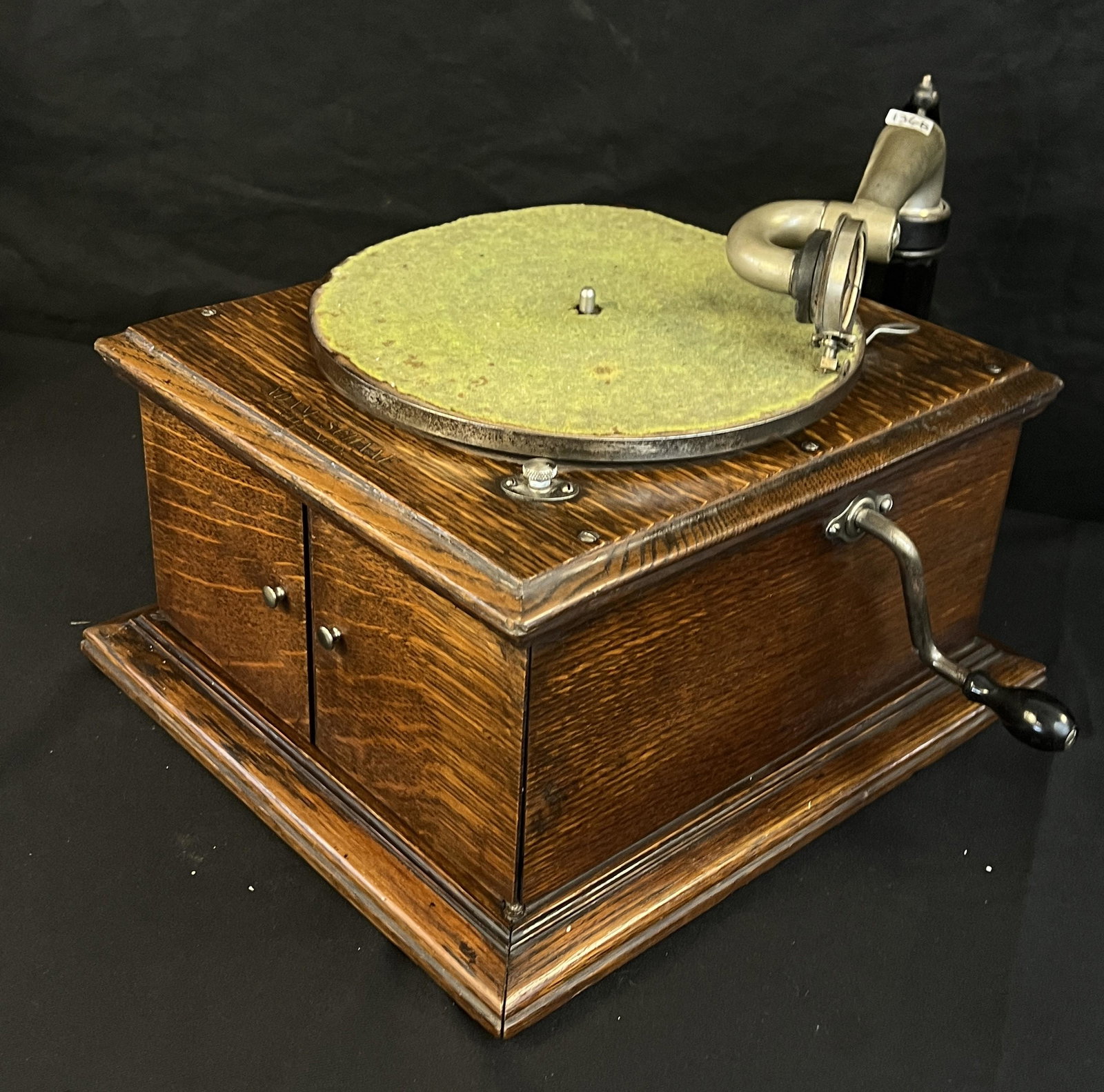1920's Victor Table Top Victrola-Adam Schaaf Dealer (1 of 9)