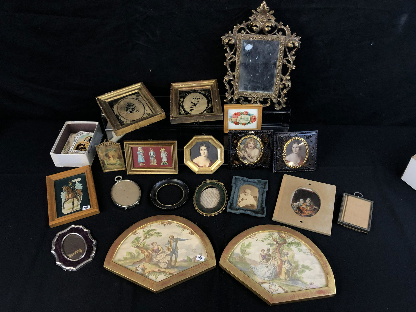 Group of Fancy Miniature Victorian Frames (1 of 11)
