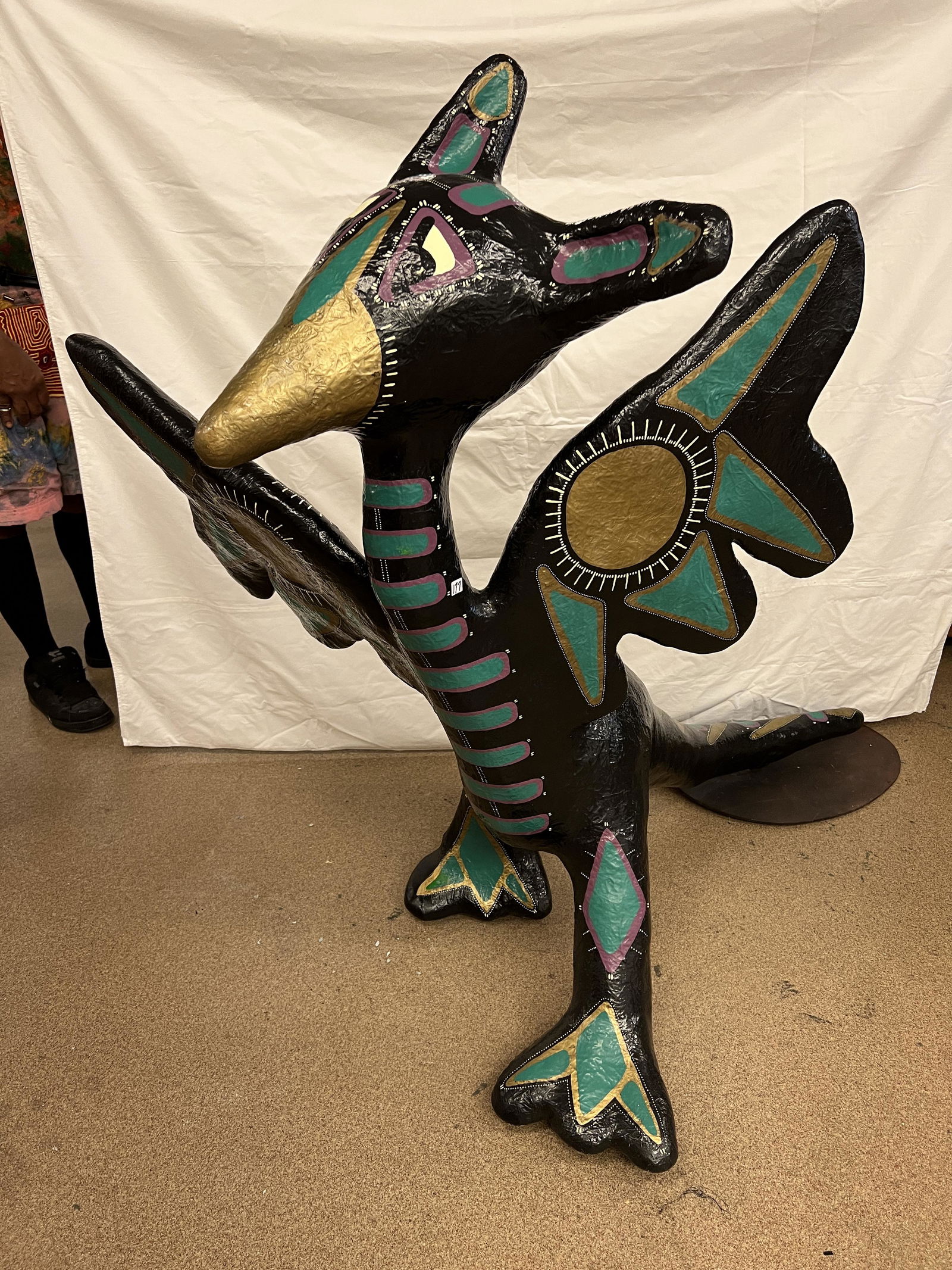 Marina Lee Sculpture Of Winged Dragon (1 of 12)