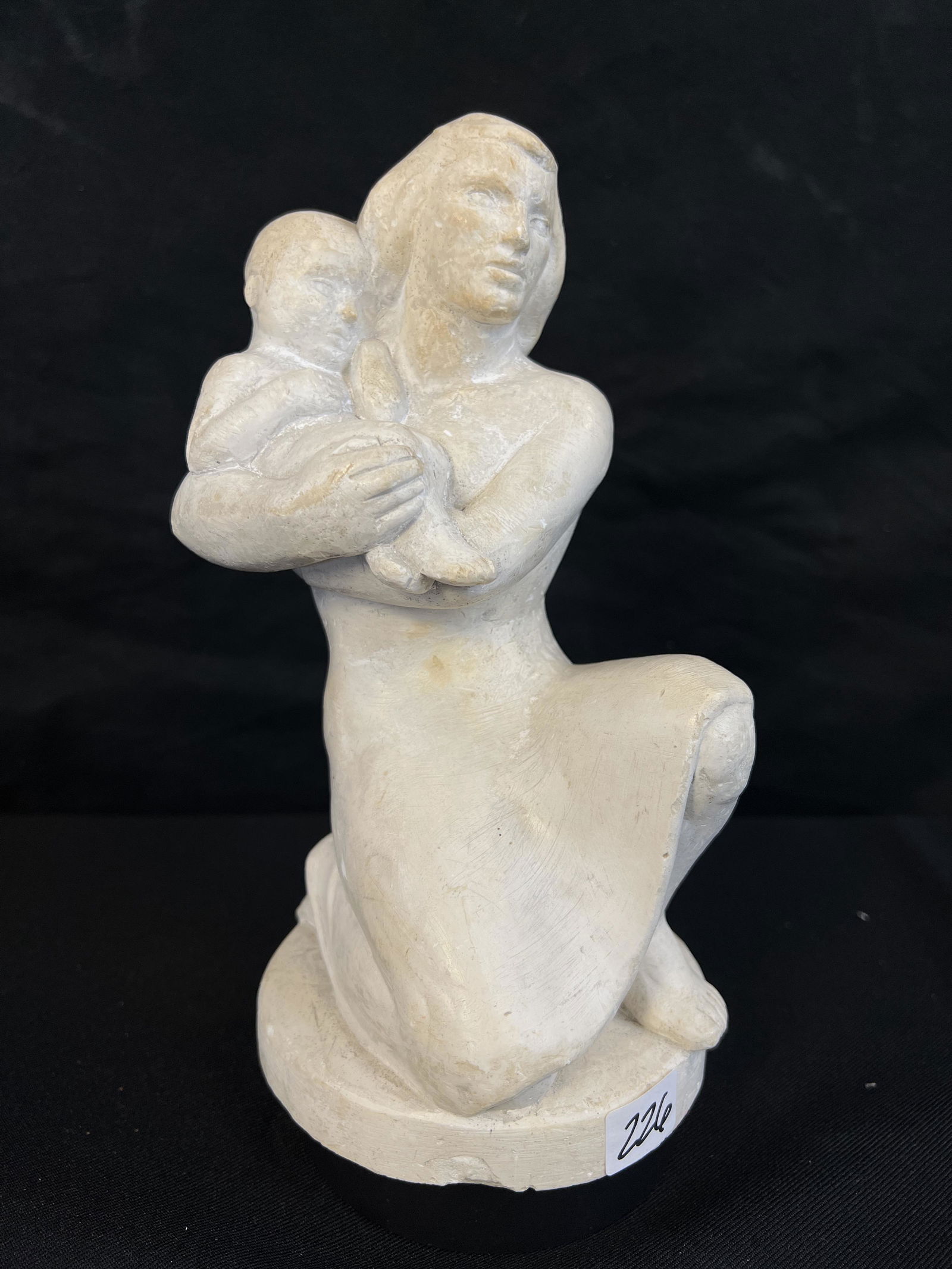 William Krusen WPA Mother and Child Sculpture c1945 (1 of 8)