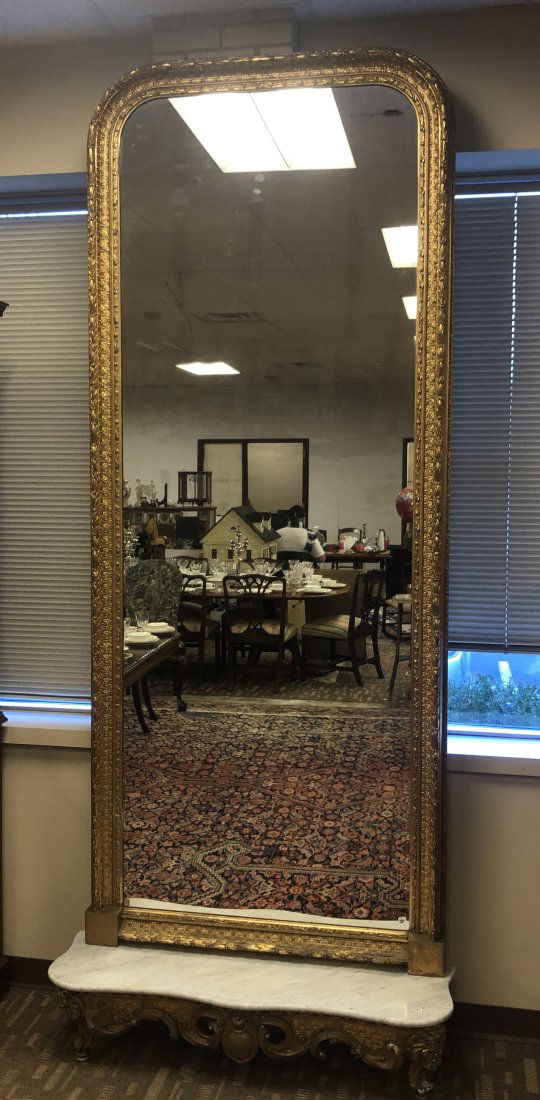 1850's Victorian Pier Mirror (1 of 7)