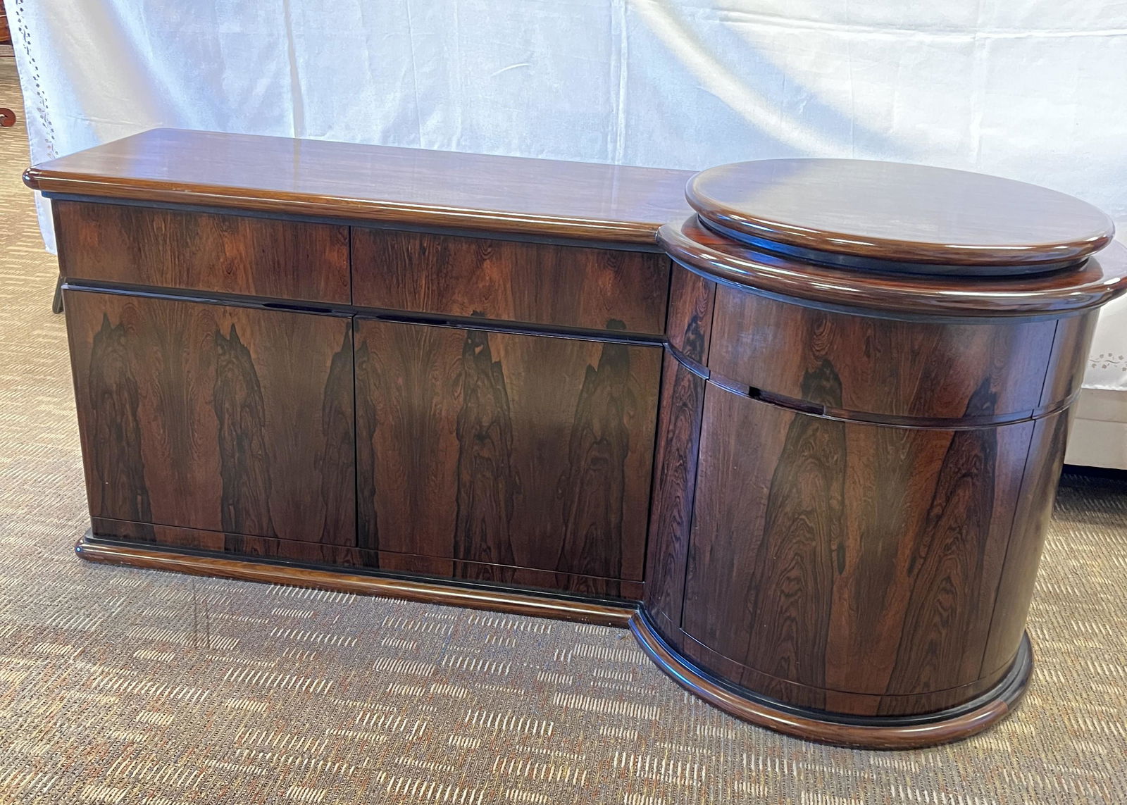 Modernist Rosewood Custom Sideboard (1 of 9)