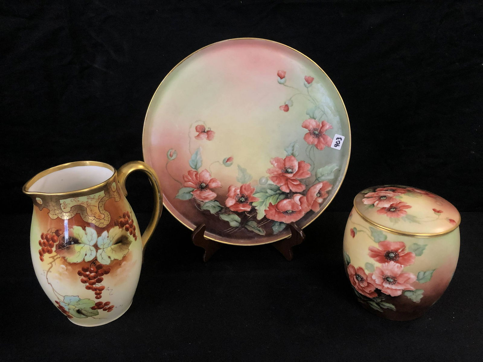 Pickard Pitcher & Limoges Humidor (1 of 9)