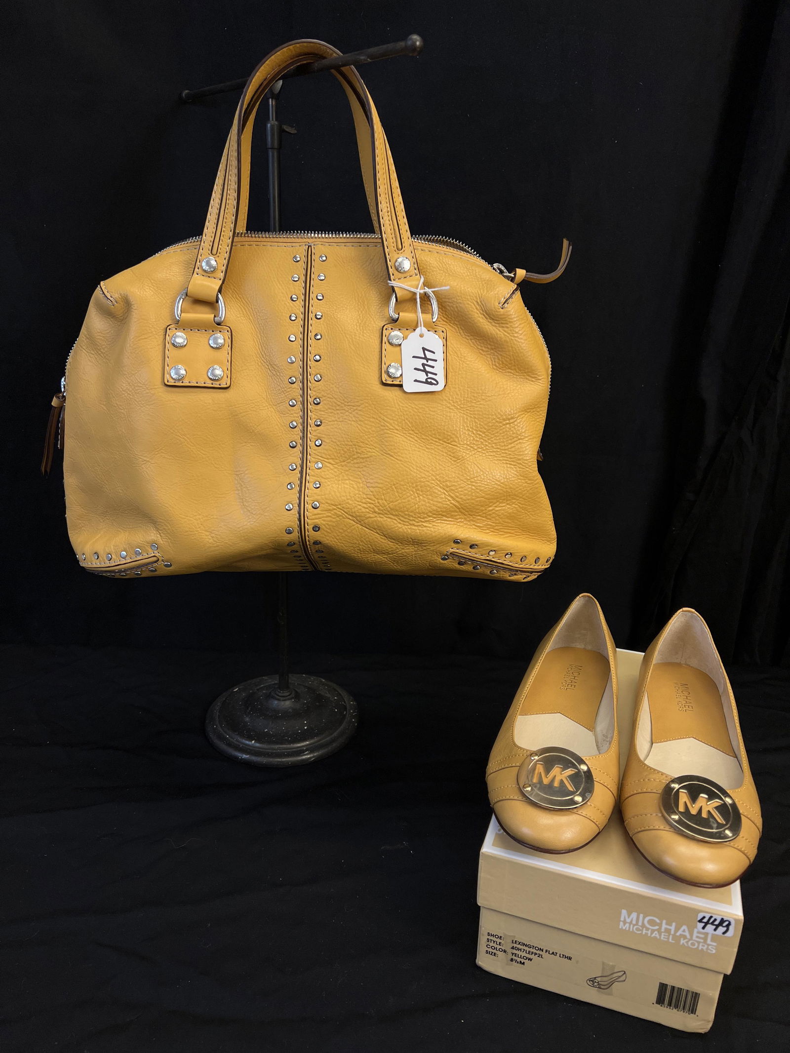 Michael Kors leather Handbag, & Shoes (sz 8.5) (1 of 13)