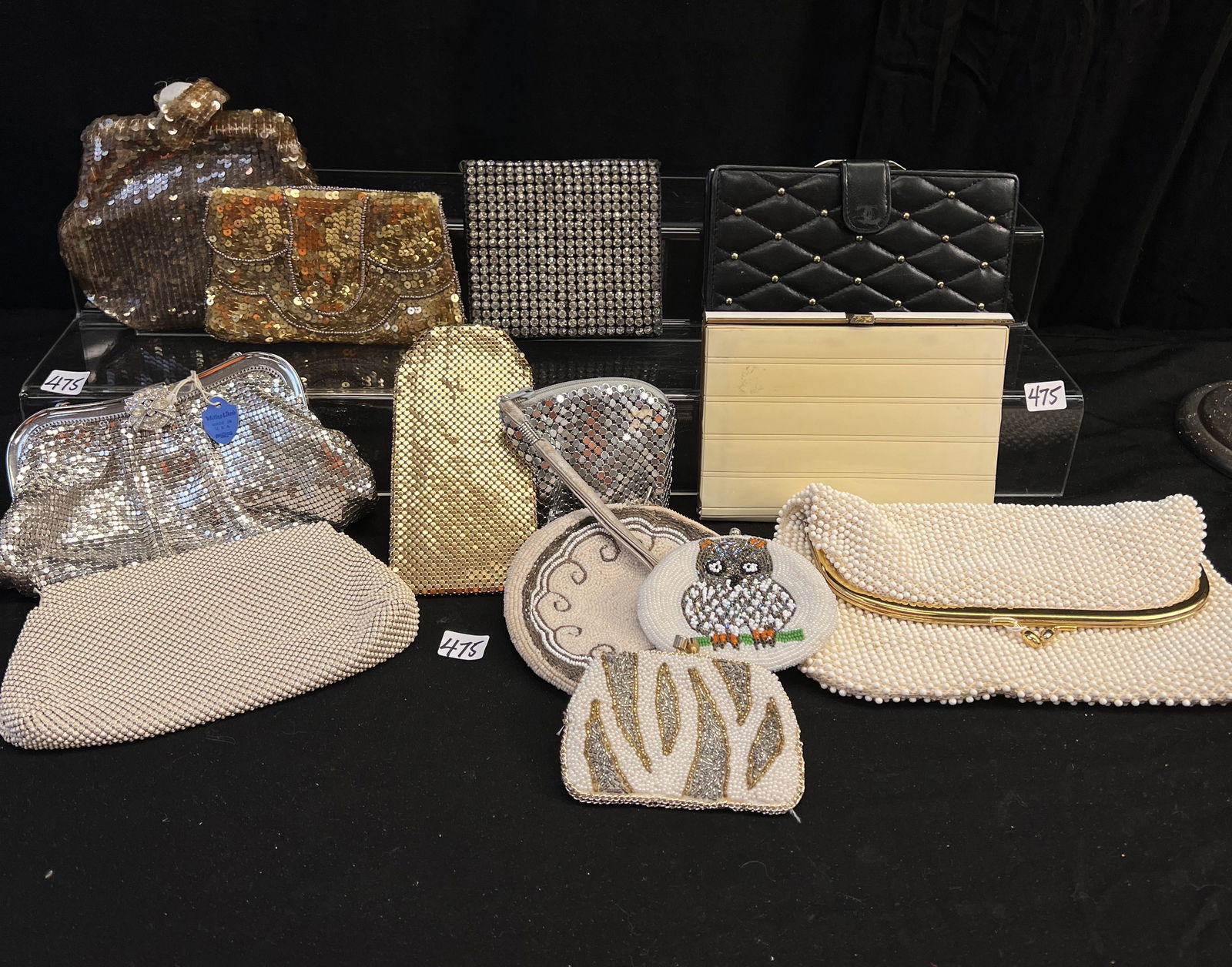 Evening Wallets & Bags, Mesh, Beaded Whiting -Davis, More! (1 of 17)