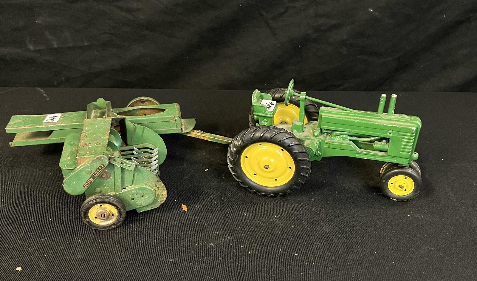 John Deer Tractor and Hay Bailer (1 of 6)
