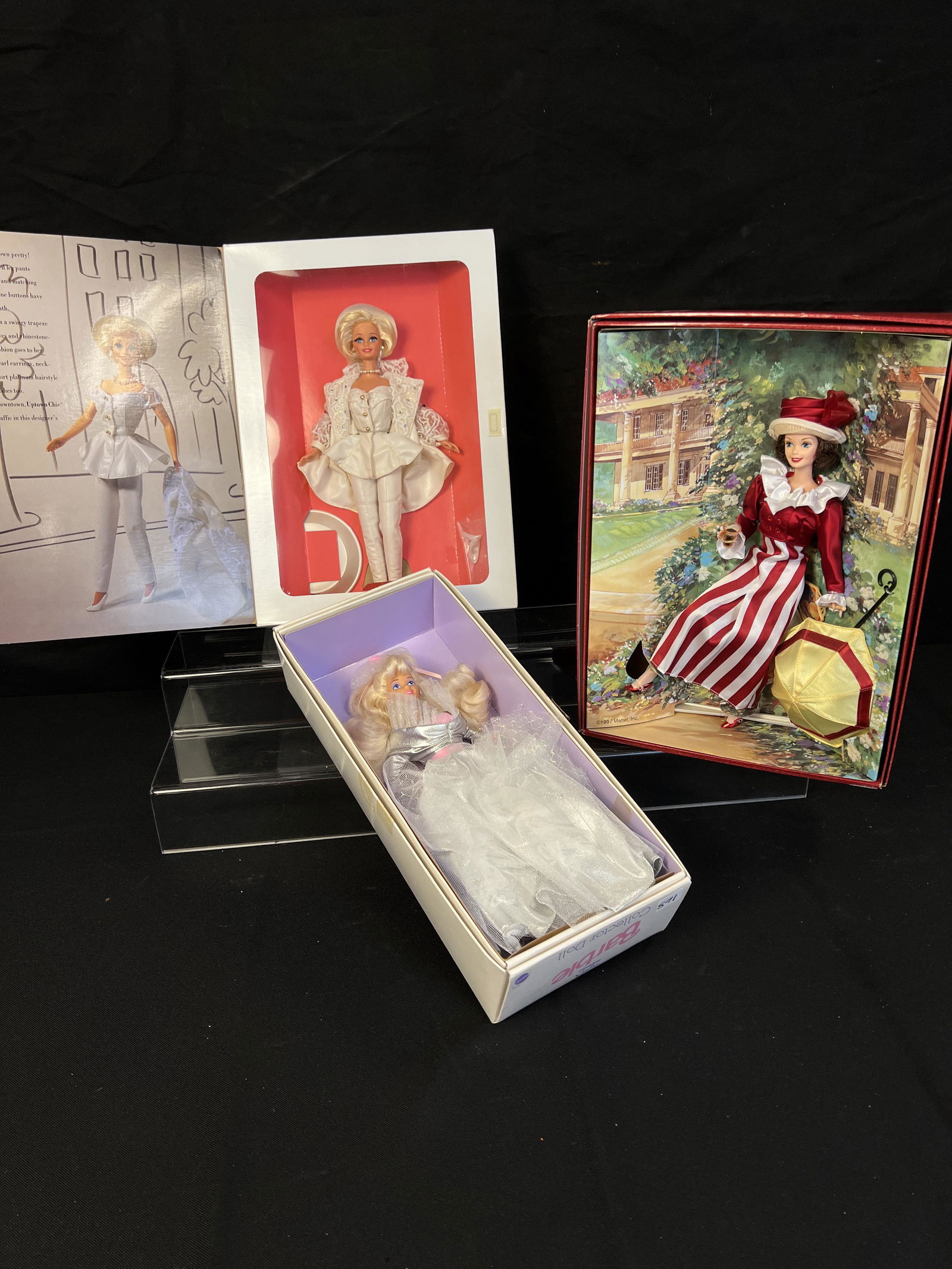 3 Designer Barbies in Original Boxes, Uplayed with (1 of 11)