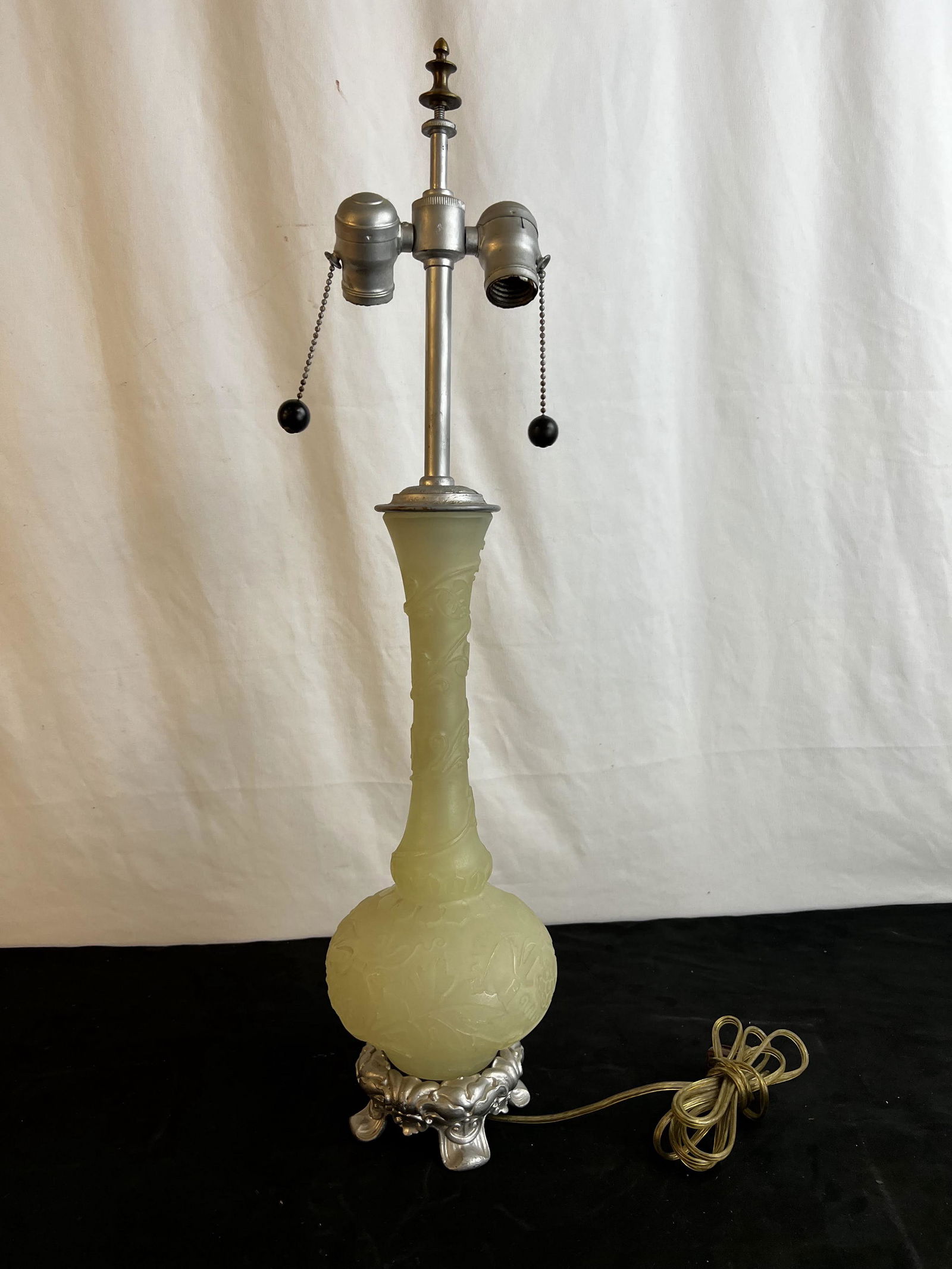 French Cut Back to Clear Lamp (1 of 4)