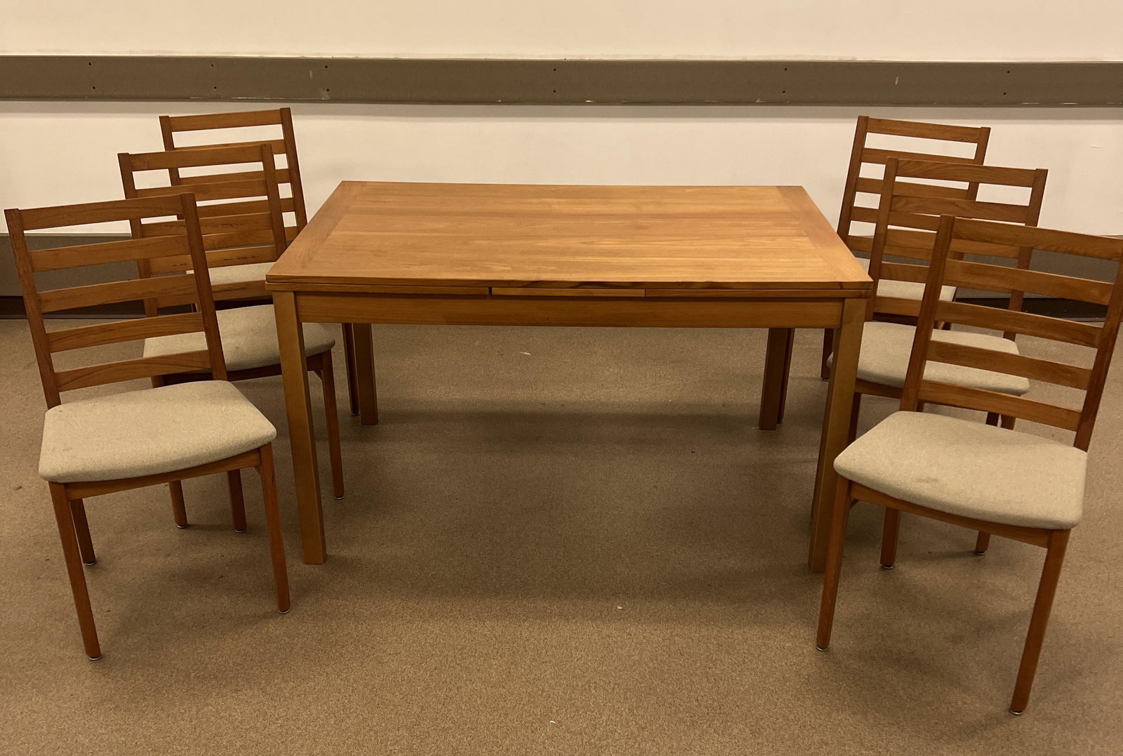 MCM Danish Dyrlund Dining Table - 6 Skovby Chairs (1 of 19)