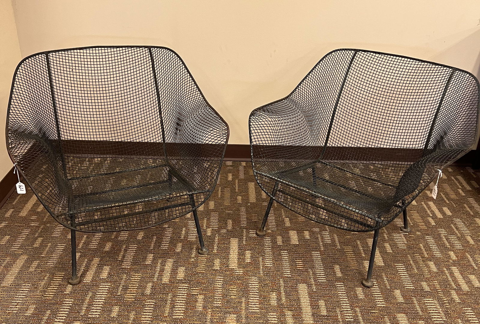 Pair of Russell Woodard Sculptura Chairs (1 of 6)
